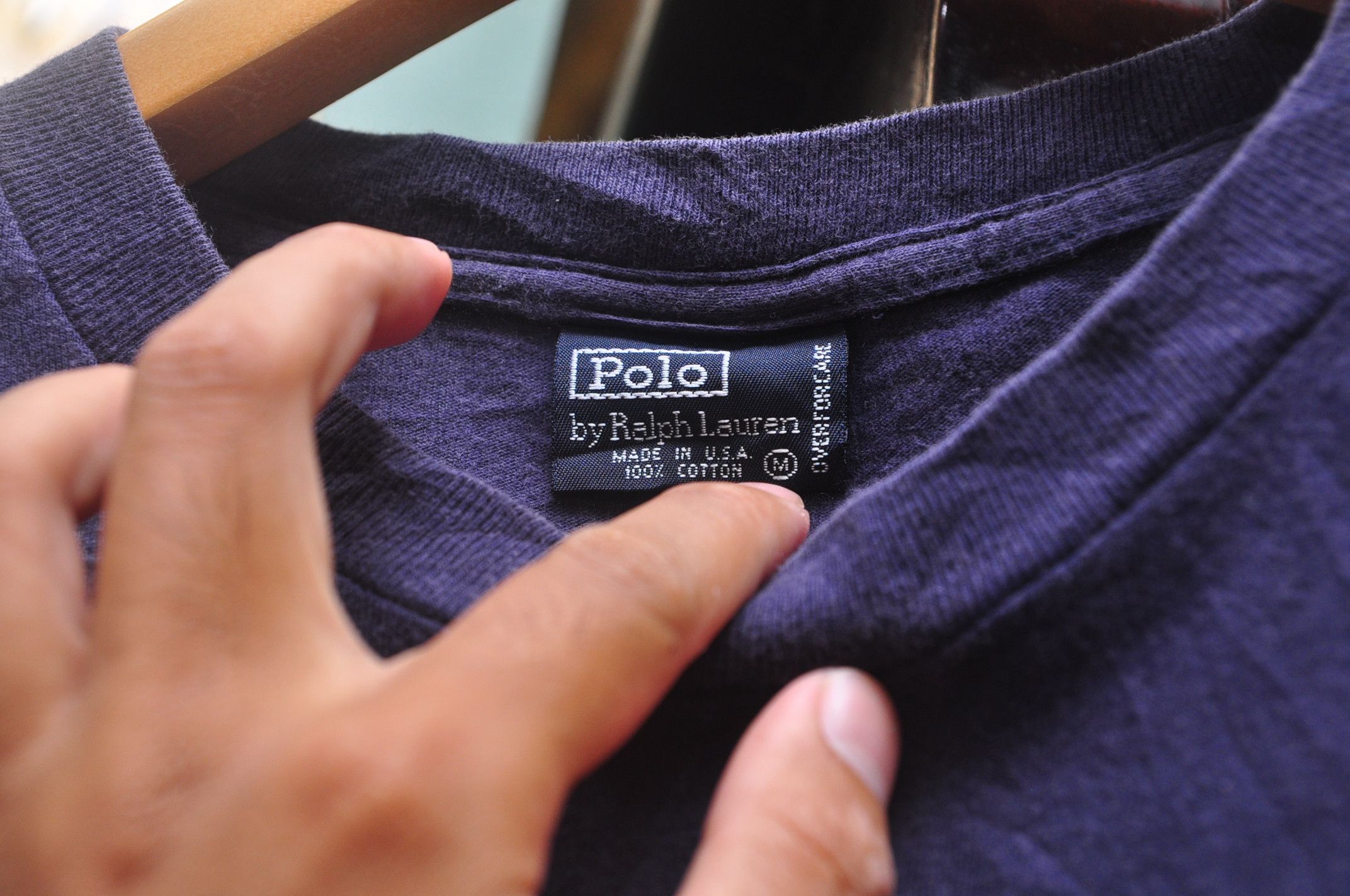 Designer × Japanese Brand × Polo Ralph Lauren Polo Ralph Lauren Pocket Made In Usa rap gift Size US M / EU 48-50 / 2 - 4 Thumbnail