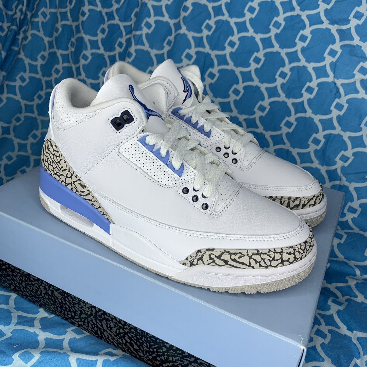 Jordan 3 north carolina online