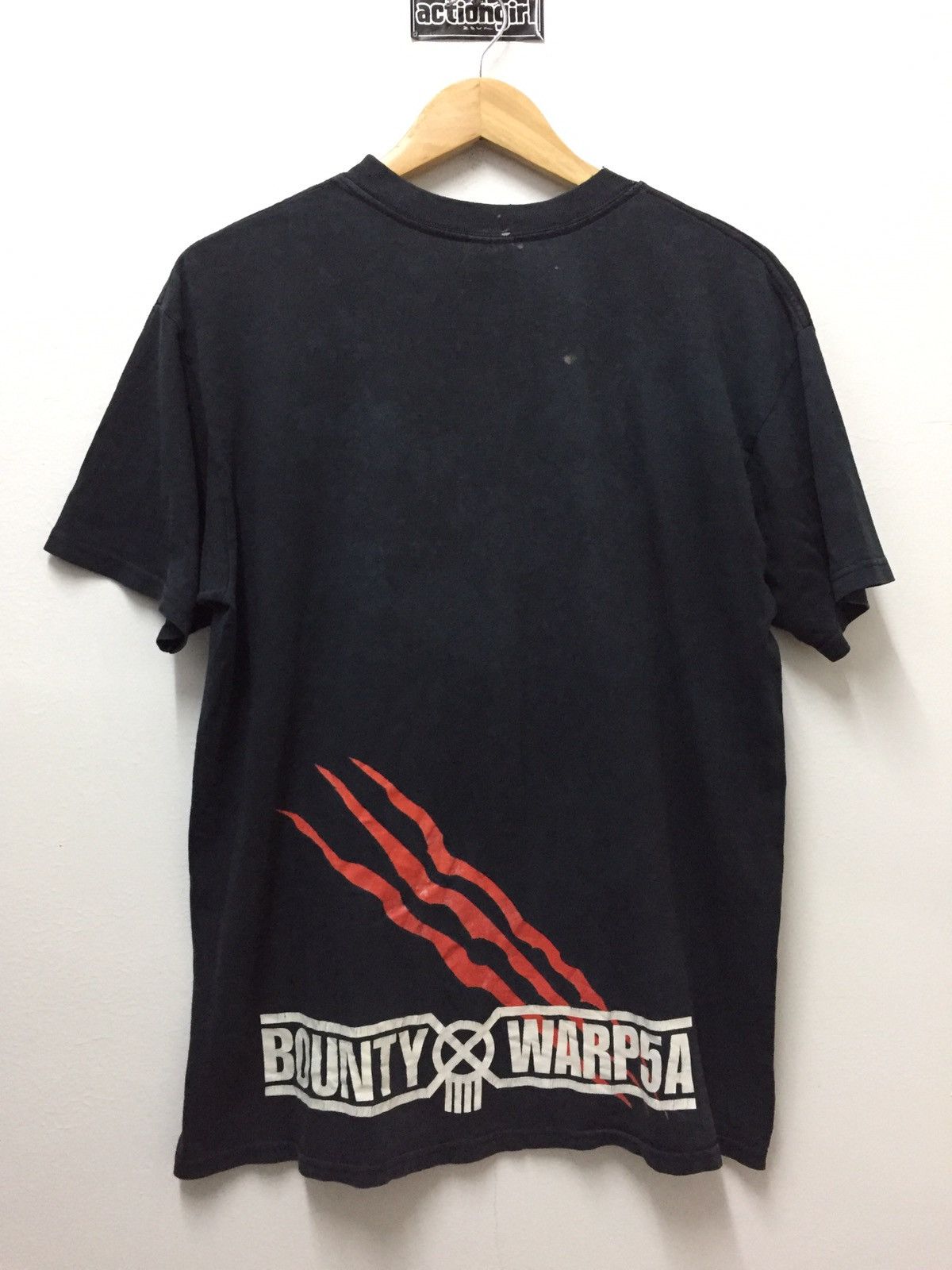 Bounty Hunter 💥CHRISTMAS SALE💥WARP5A Scratch Tee / Made in USA . Size US L / EU 52-54 / 3 - 7 Thumbnail