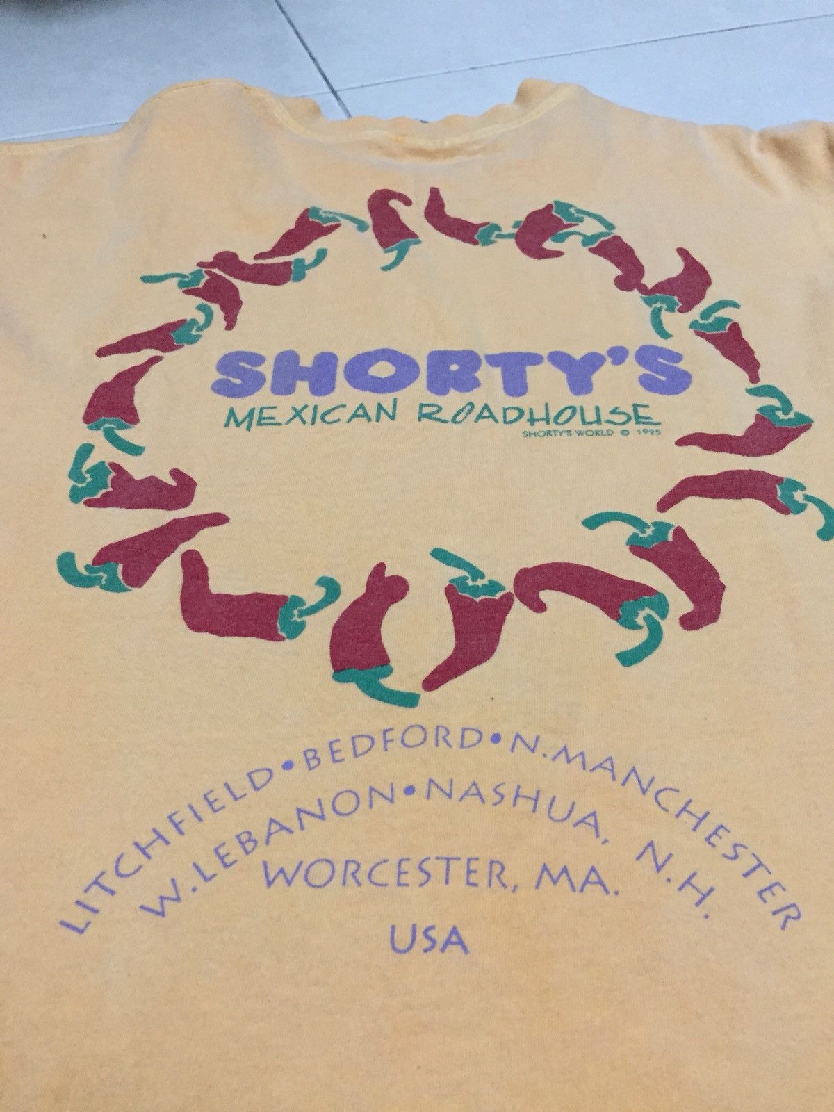 Shorty's Skateboards 💥CHRISTMAS SALE💥Vintage 1995 SHORTY’S Tee/ Made in USA . Size US XL / EU 56 / 4 - 11 Thumbnail