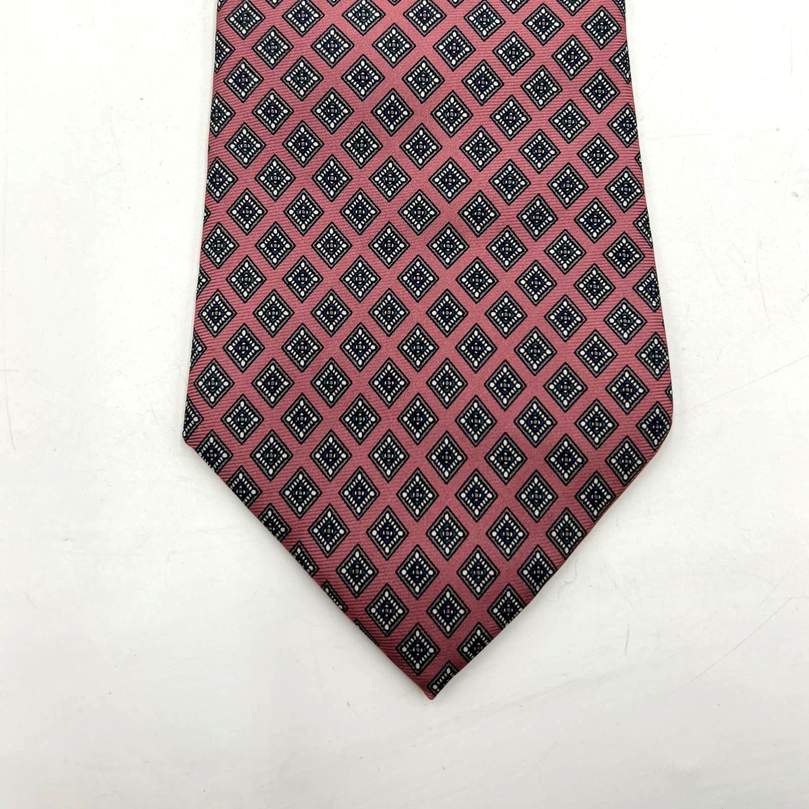 Dior × Vintage Christian Dior Silk Tie Diamond Pattern | Grailed