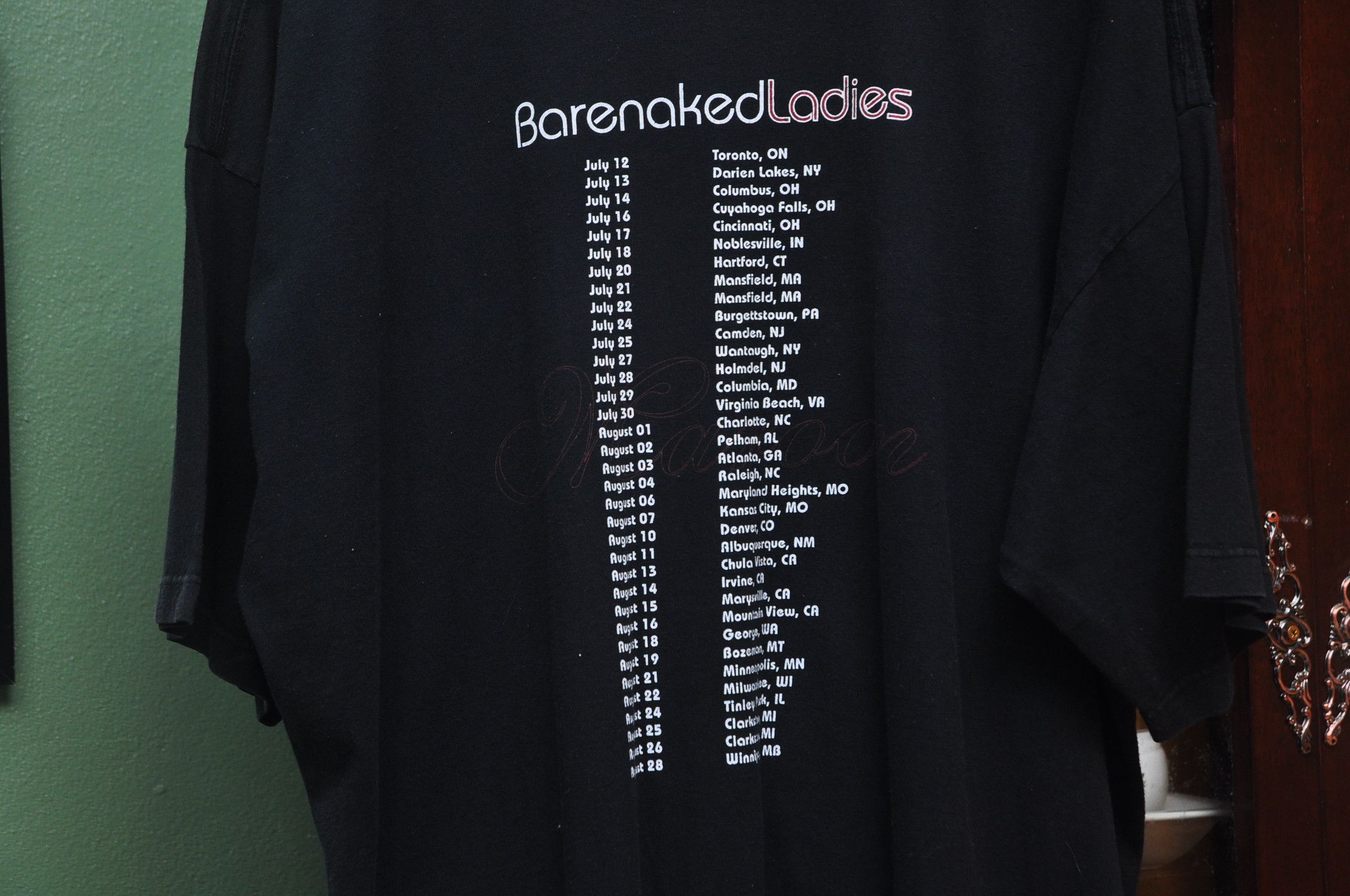 Band Tees Barenaked Ladies Band Music Over size Shirt Size US XXL / EU 58 / 5 - 3 Thumbnail