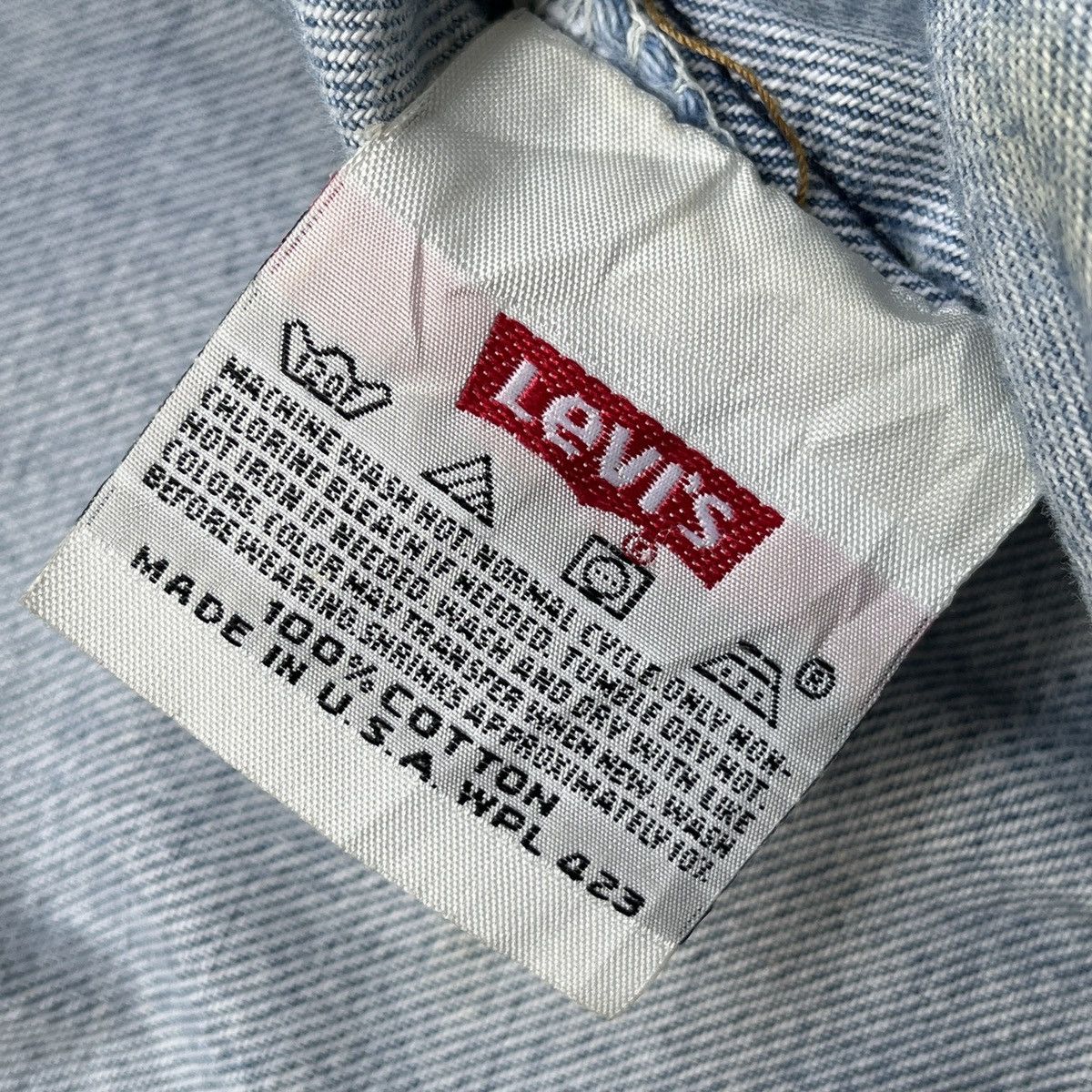Levi's Vintage Clothing Ripped Levis 501 Vintage 1993 Straight Cut Made In USA Size US 32 / EU 48 - 12 Thumbnail