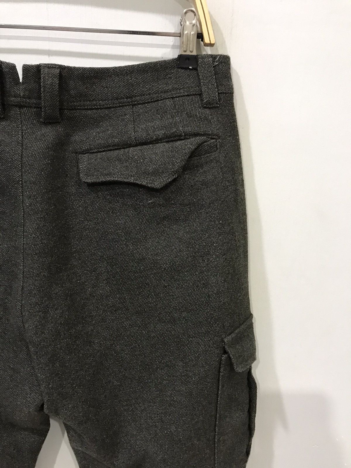 Edifice Japan × Japanese Brand EDIFICE JAPAN 417 Wool Cargo Pant Size US 32 / EU 48 - 8 Thumbnail