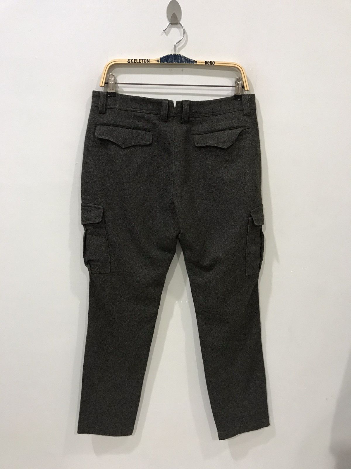Edifice Japan × Japanese Brand EDIFICE JAPAN 417 Wool Cargo Pant Size US 32 / EU 48 - 7 Thumbnail