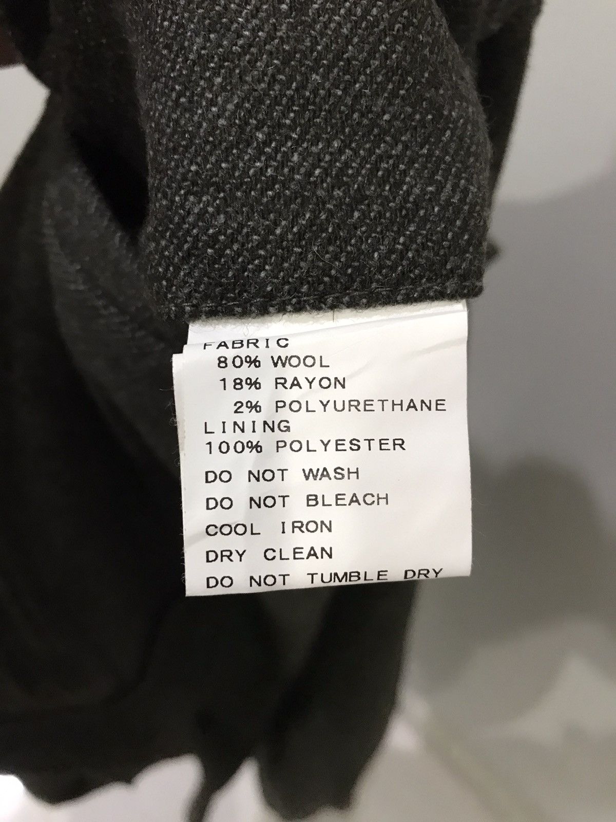 Edifice Japan × Japanese Brand EDIFICE JAPAN 417 Wool Cargo Pant Size US 32 / EU 48 - 12 Thumbnail