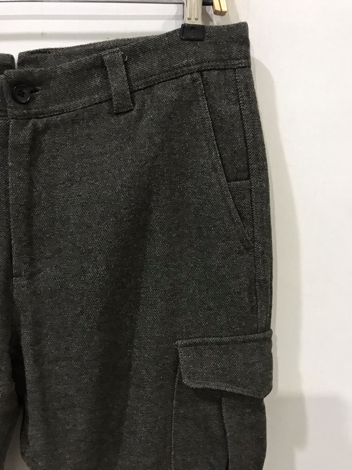Edifice Japan × Japanese Brand EDIFICE JAPAN 417 Wool Cargo Pant Size US 32 / EU 48 - 2 Thumbnail