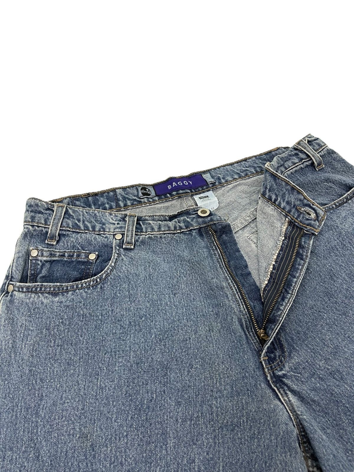 Levi's Vintage Clothing Rare Vtg 1997 Levi’s Silver Tab Baggy Made in USA 9🟦 Size US 38 / EU 54 - 6 Thumbnail