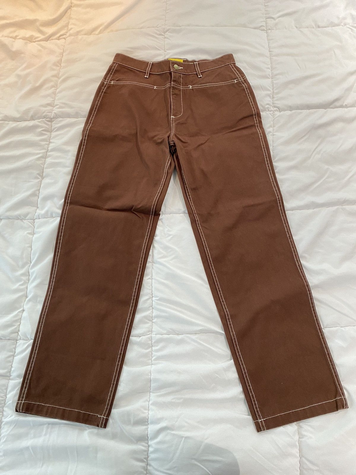 golf wang チノパン Golf Wang fingerprint chino Size 34 Perfect | Depop