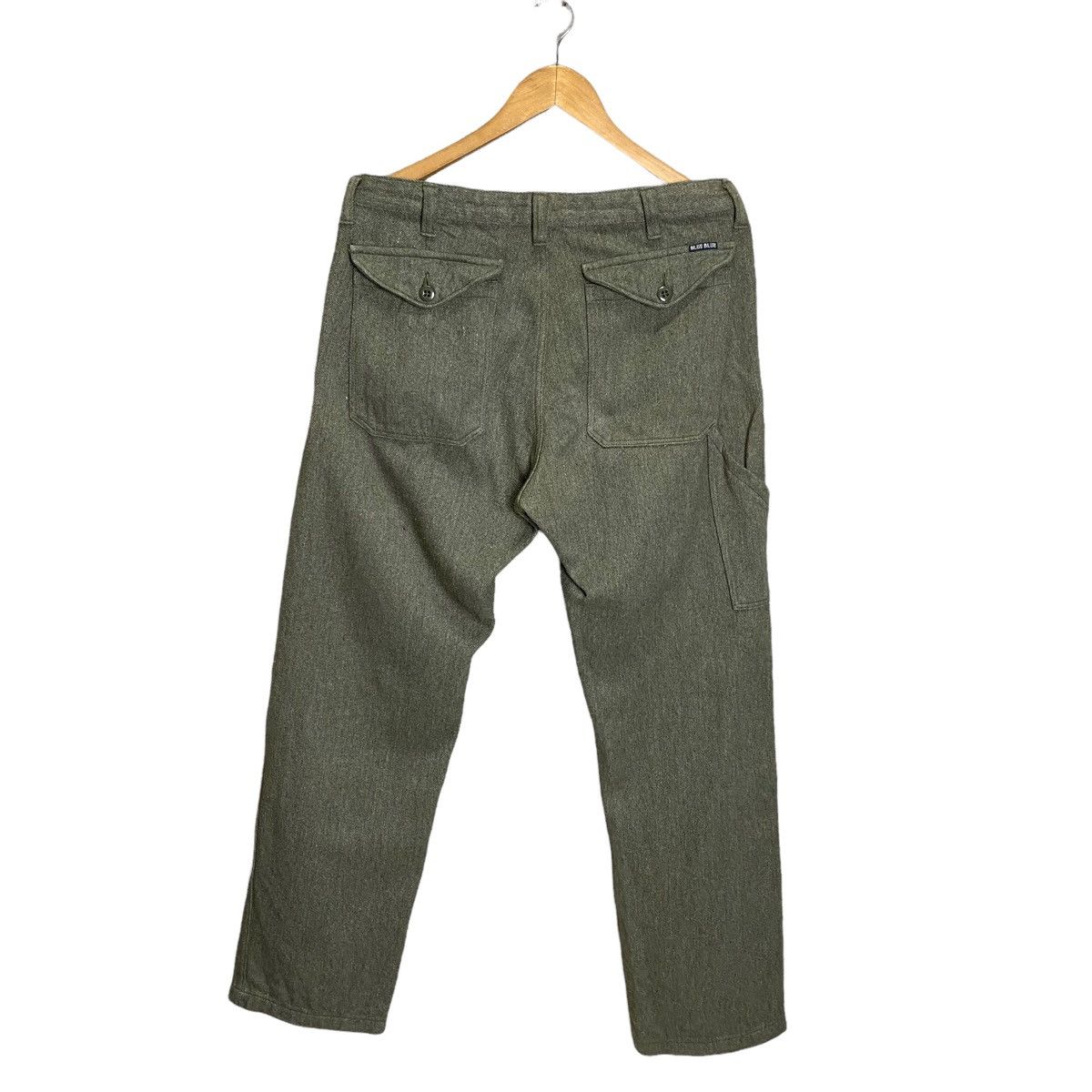 Blue Blue Japan × Japan Blue × Japanese Brand Blue Blue Japan workers cotton pant Size US 34 / EU 50 - 4 Thumbnail
