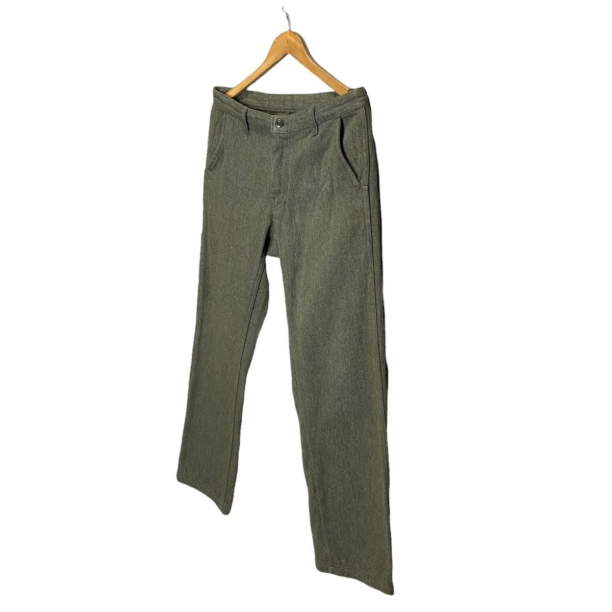 Blue Blue Japan × Japan Blue × Japanese Brand Blue Blue Japan workers cotton pant Size US 34 / EU 50 - 6 Thumbnail