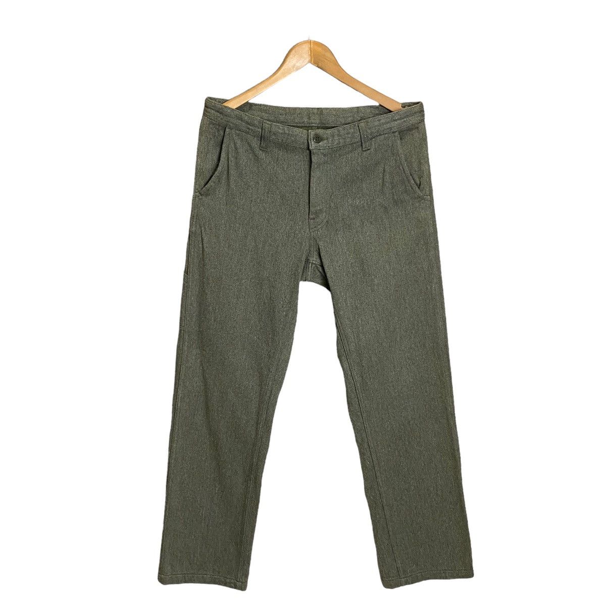 Blue Blue Japan × Japan Blue × Japanese Brand Blue Blue Japan workers cotton pant Size US 34 / EU 50 - 3 Thumbnail