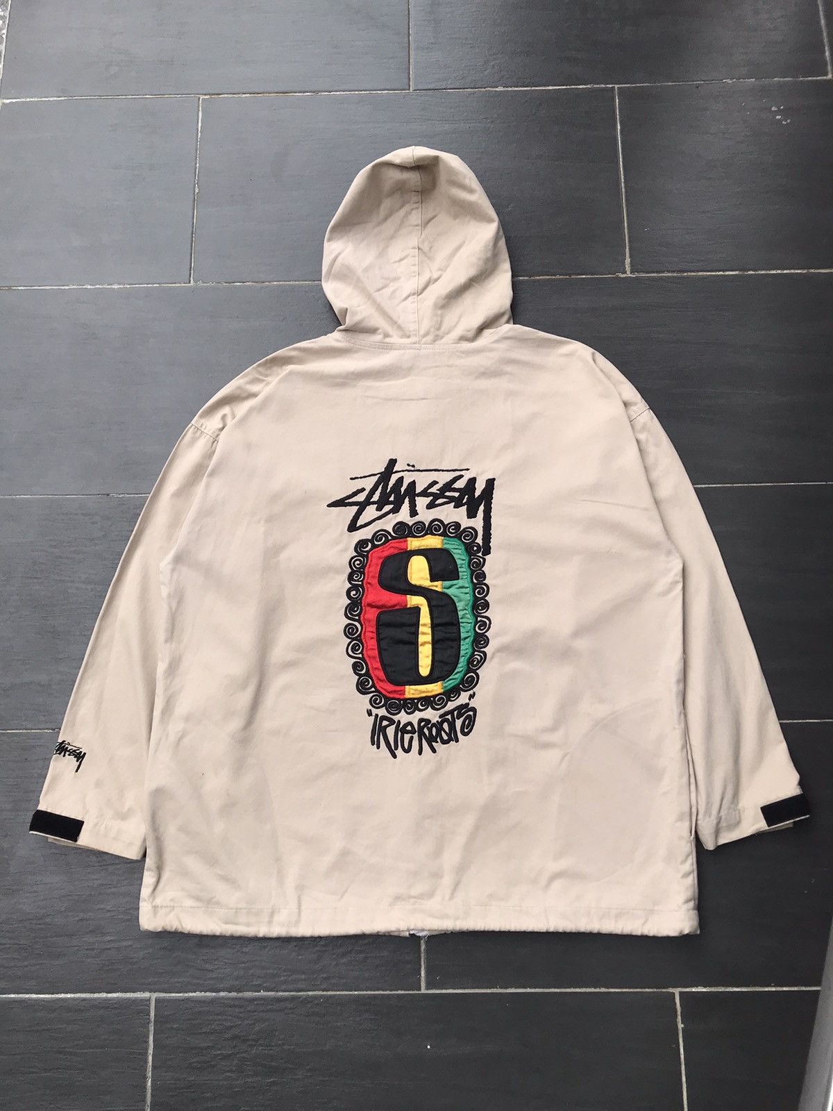 Streetwear × Stussy × Vintage Vintage 90s Stussy Irie Roots Rasta