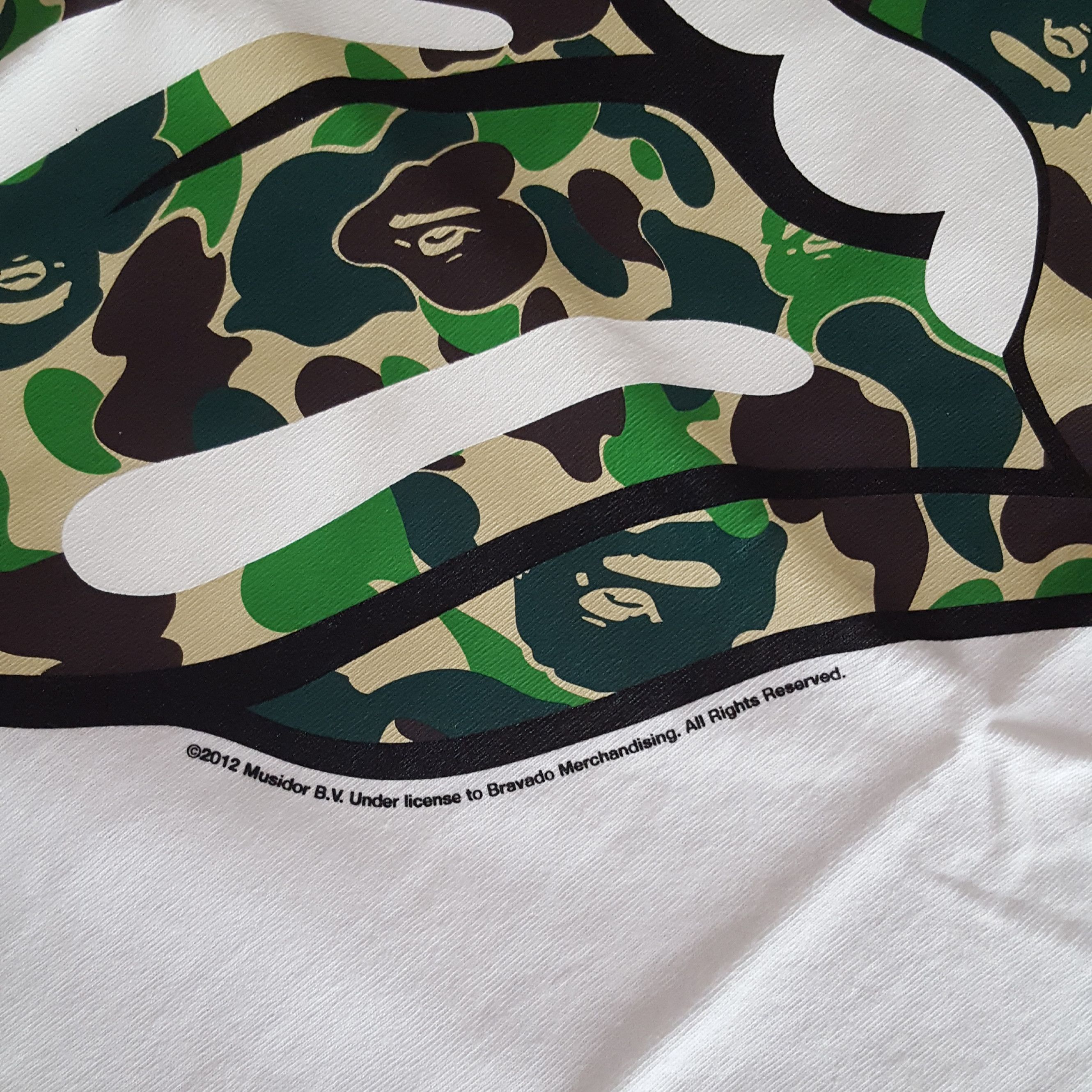 Bape × The Rolling Stones The Rolling Stones Tee Size US M / EU 48-50 / 2 - 3 Thumbnail
