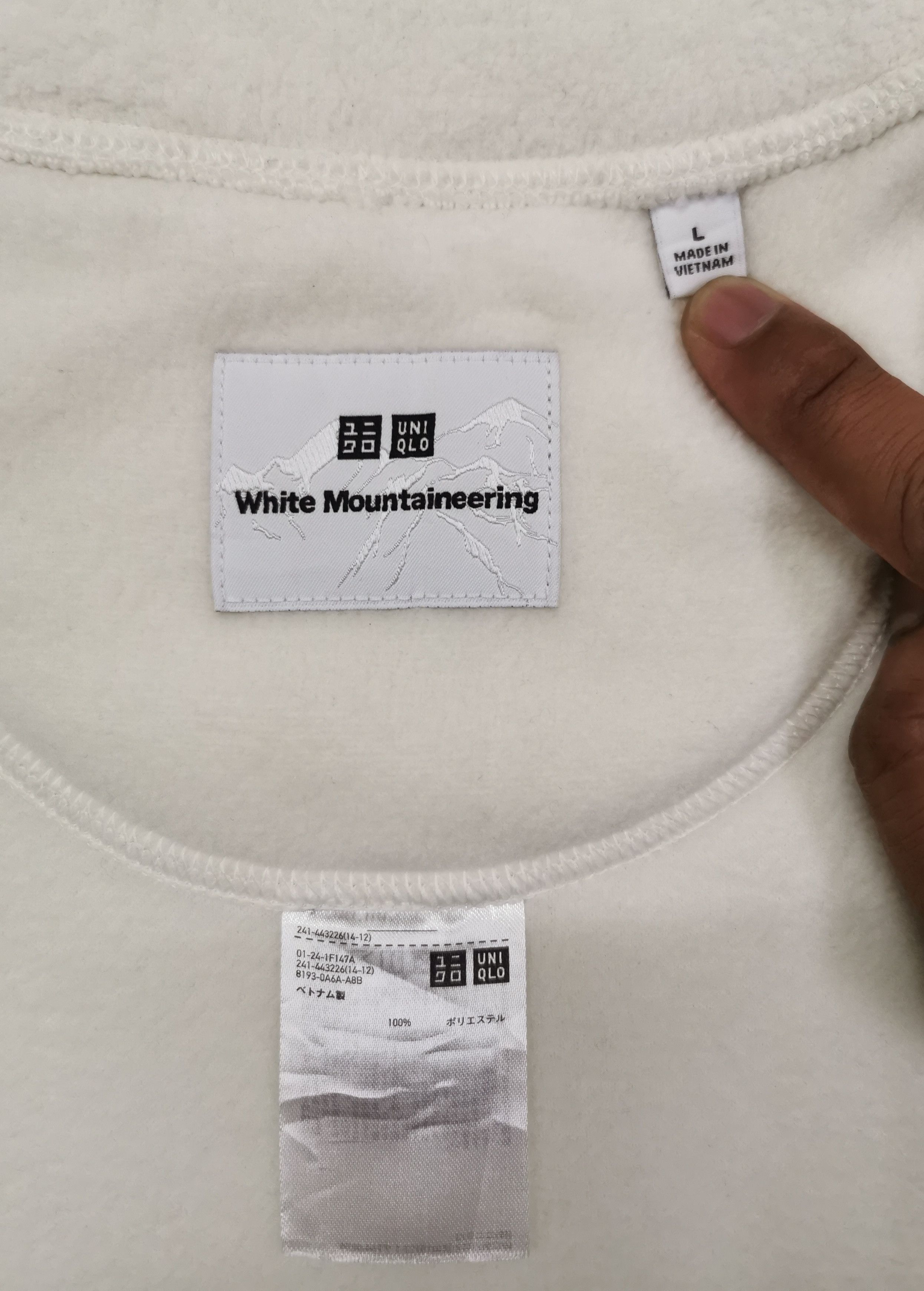 Uniqlo × White Mountaineering Uniqlo X White Mountaineering Fleece Jacket Size US L / EU 52-54 / 3 - 10 Thumbnail