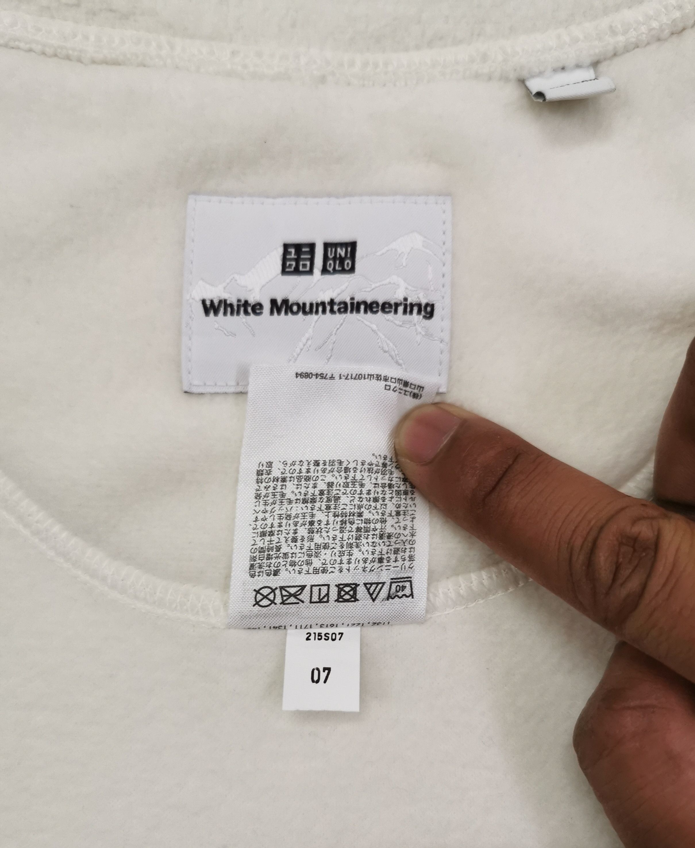 Uniqlo × White Mountaineering Uniqlo X White Mountaineering Fleece Jacket Size US L / EU 52-54 / 3 - 12 Thumbnail