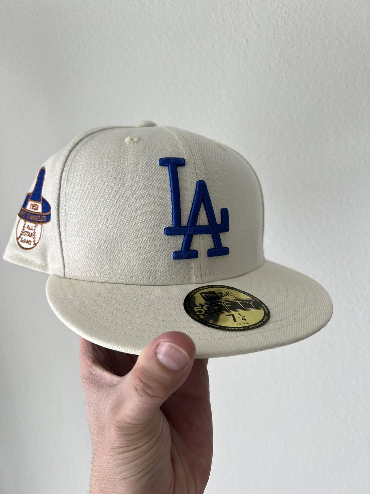 Los Angeles Dodgers 59fifty LA 7 1/4 New Era