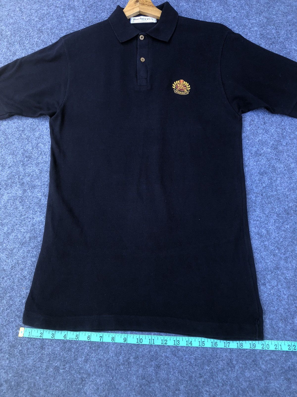 Burberry × Vintage Last Drop🔥Rare🔥Vintage‼️Burberrys Polo Shirt Size US S / EU 44-46 / 1 - 11 Thumbnail