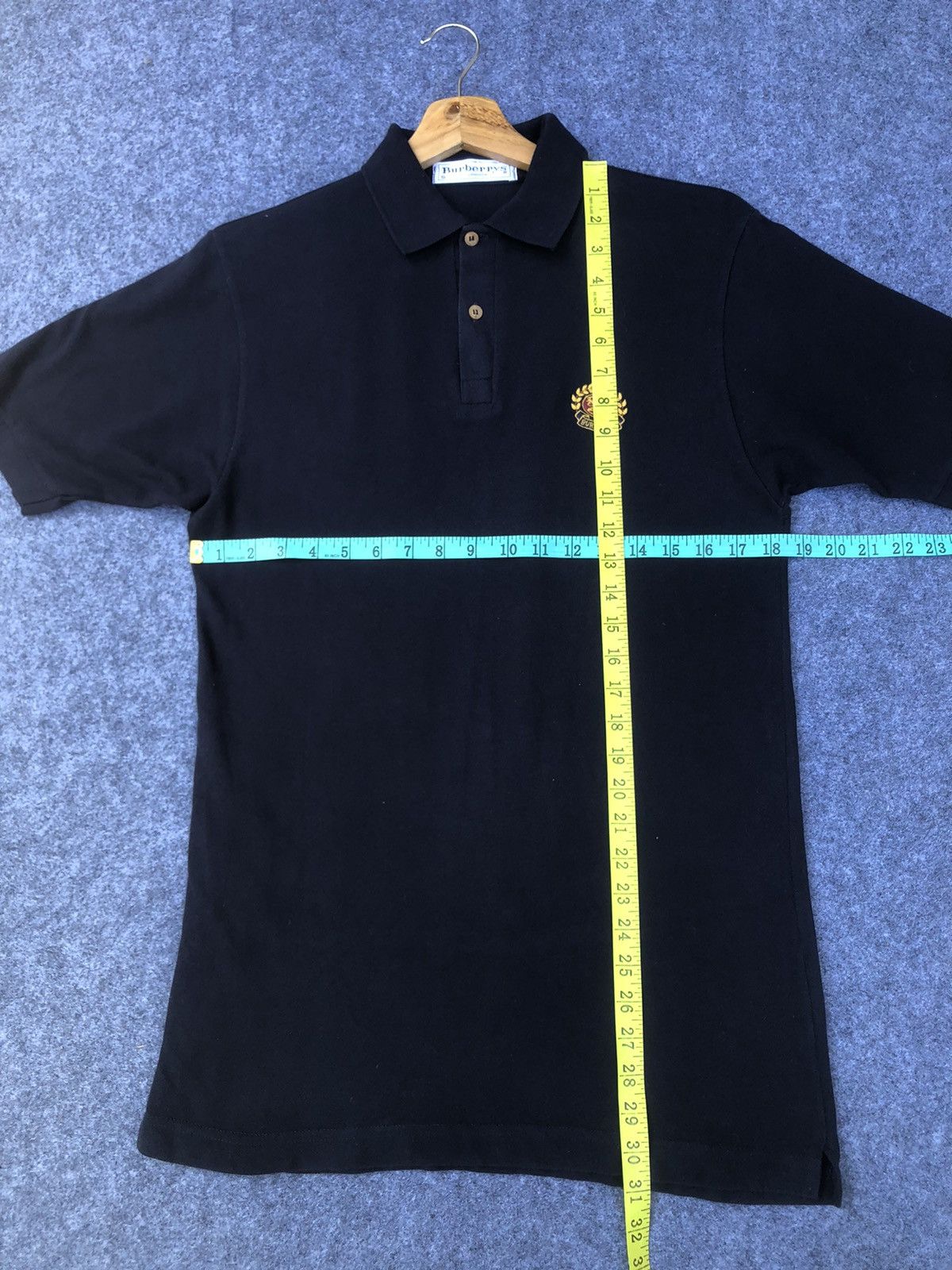 Burberry × Vintage Last Drop🔥Rare🔥Vintage‼️Burberrys Polo Shirt Size US S / EU 44-46 / 1 - 9 Thumbnail