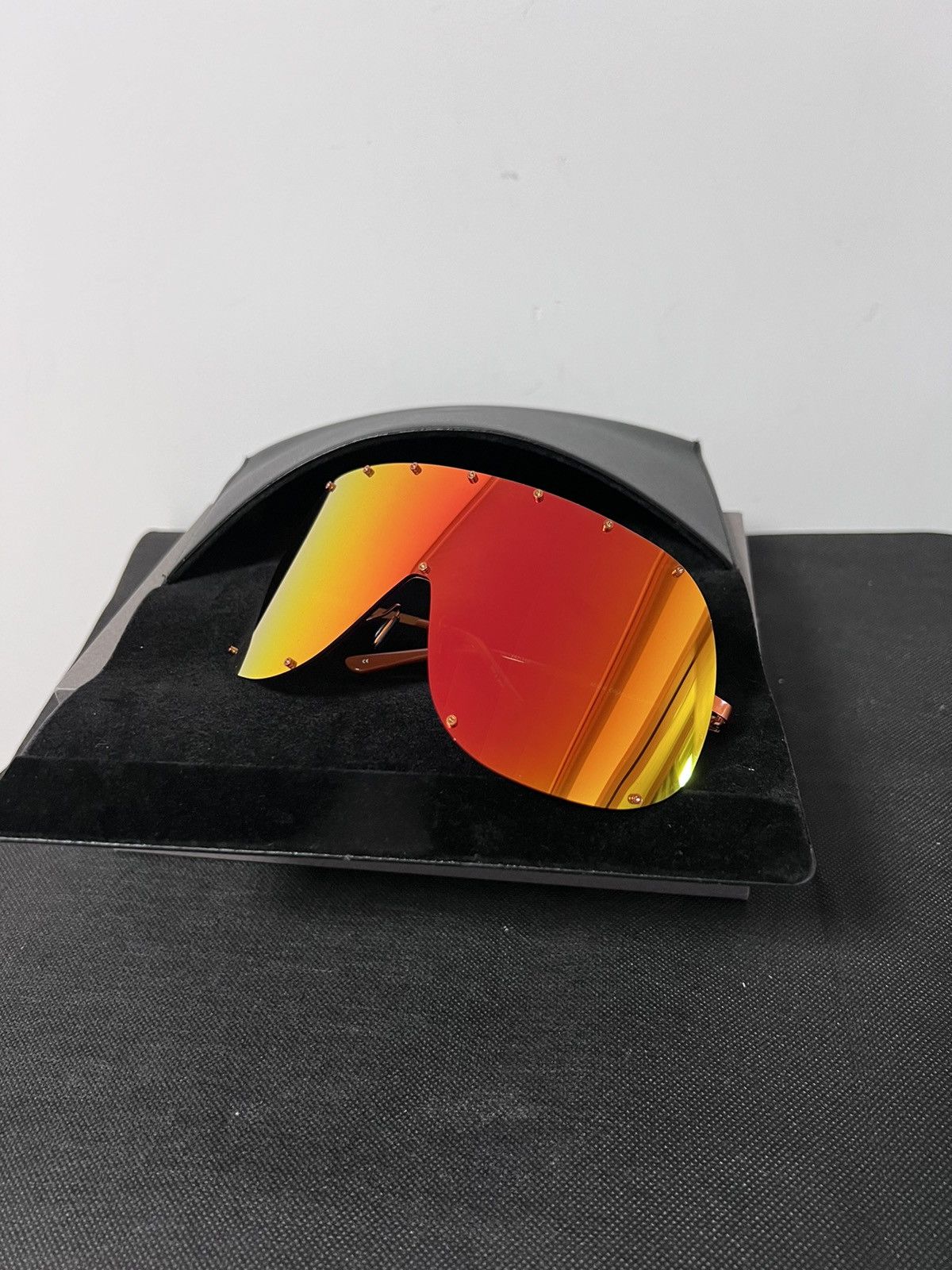 Rick Owens Rick owens ss22 SUNGLASSES SHIELD Size ONE SIZE - 2 Thumbnail