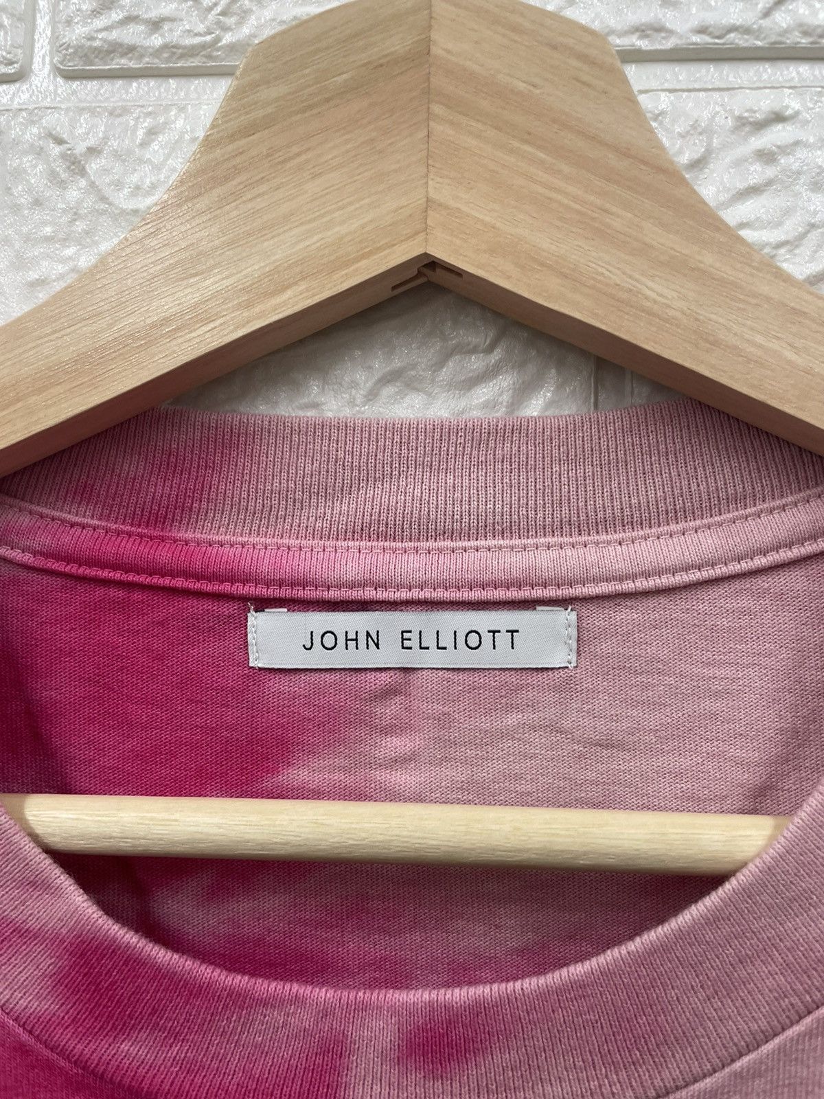 John Elliott Purple Tie-Dye University Tee