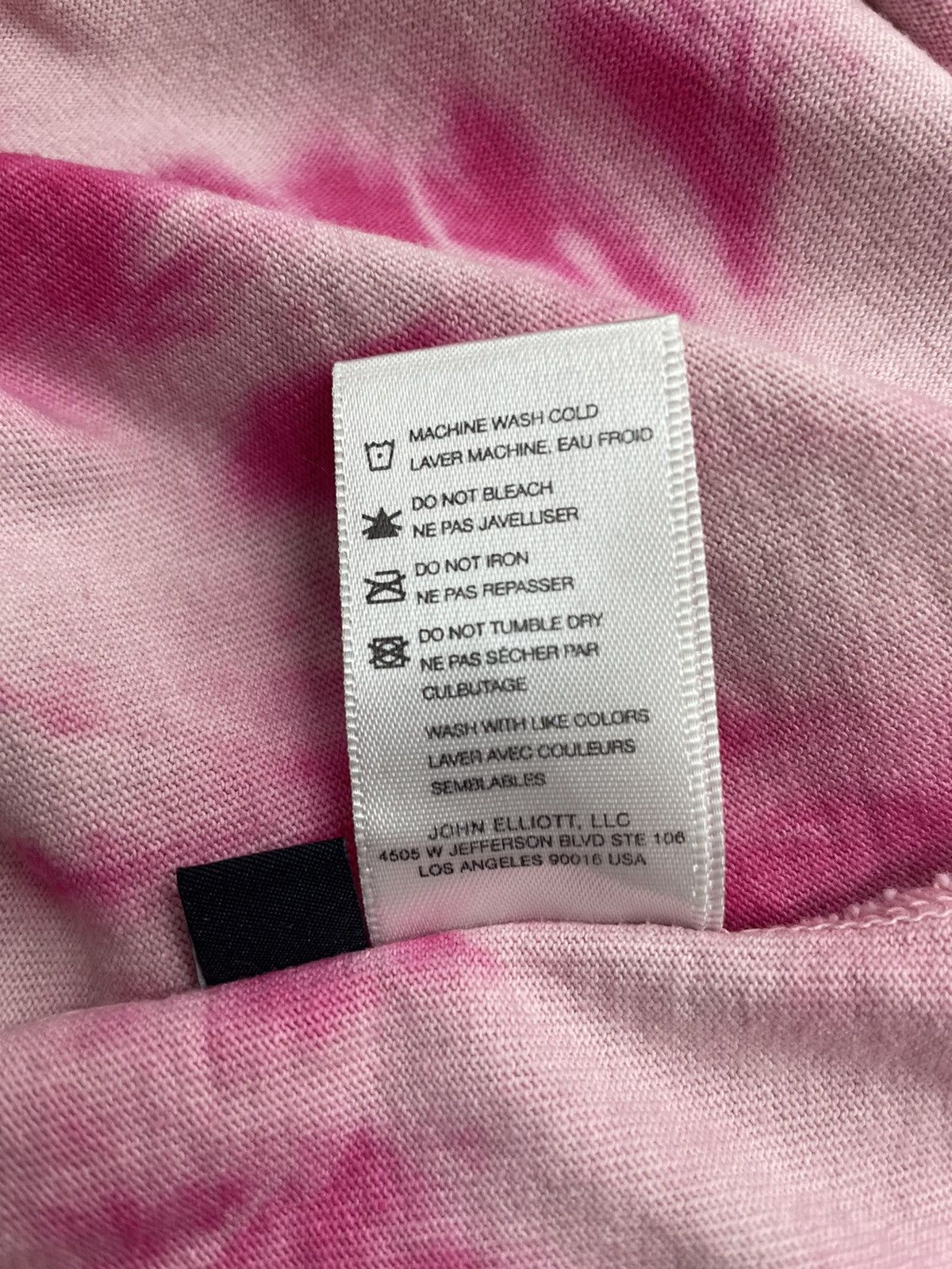 John Elliott Purple Tie-Dye University Tee
