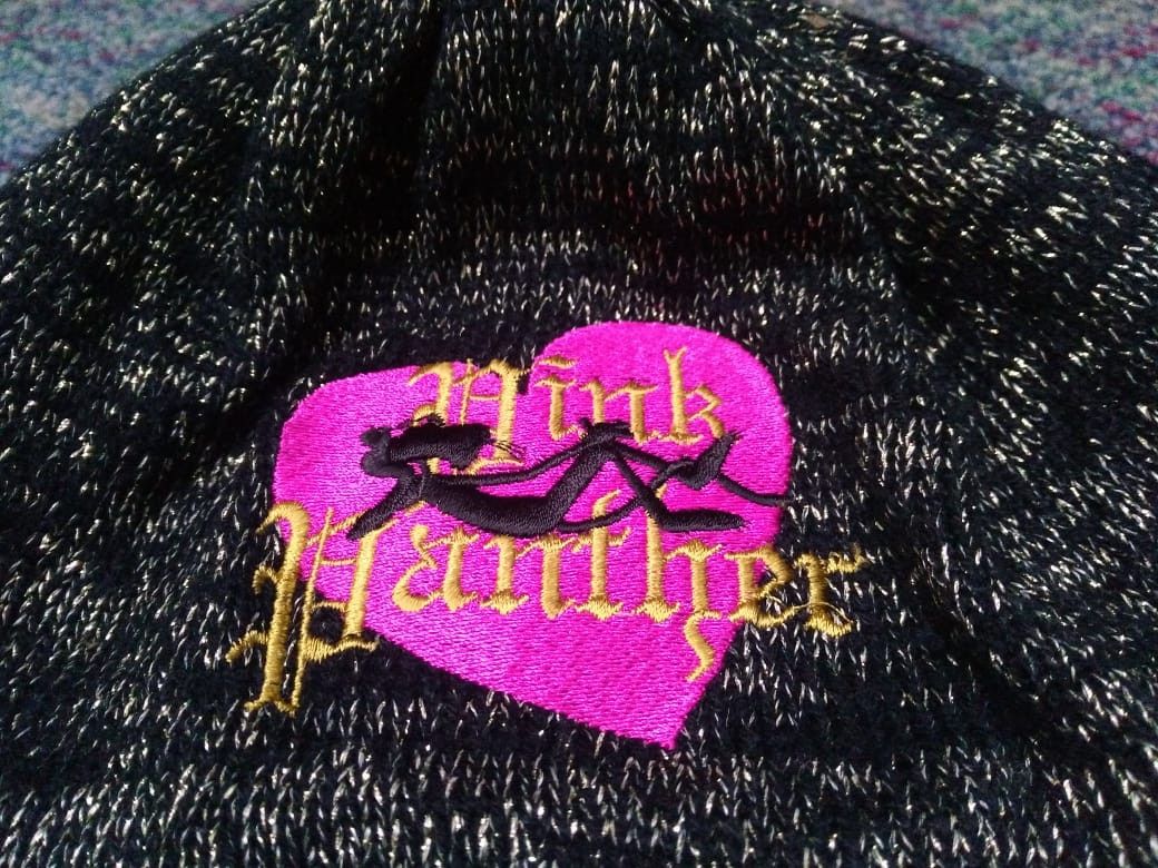 Universal Studios Pink Panther Beanie Hat Size ONE SIZE - 1 Thumbnail