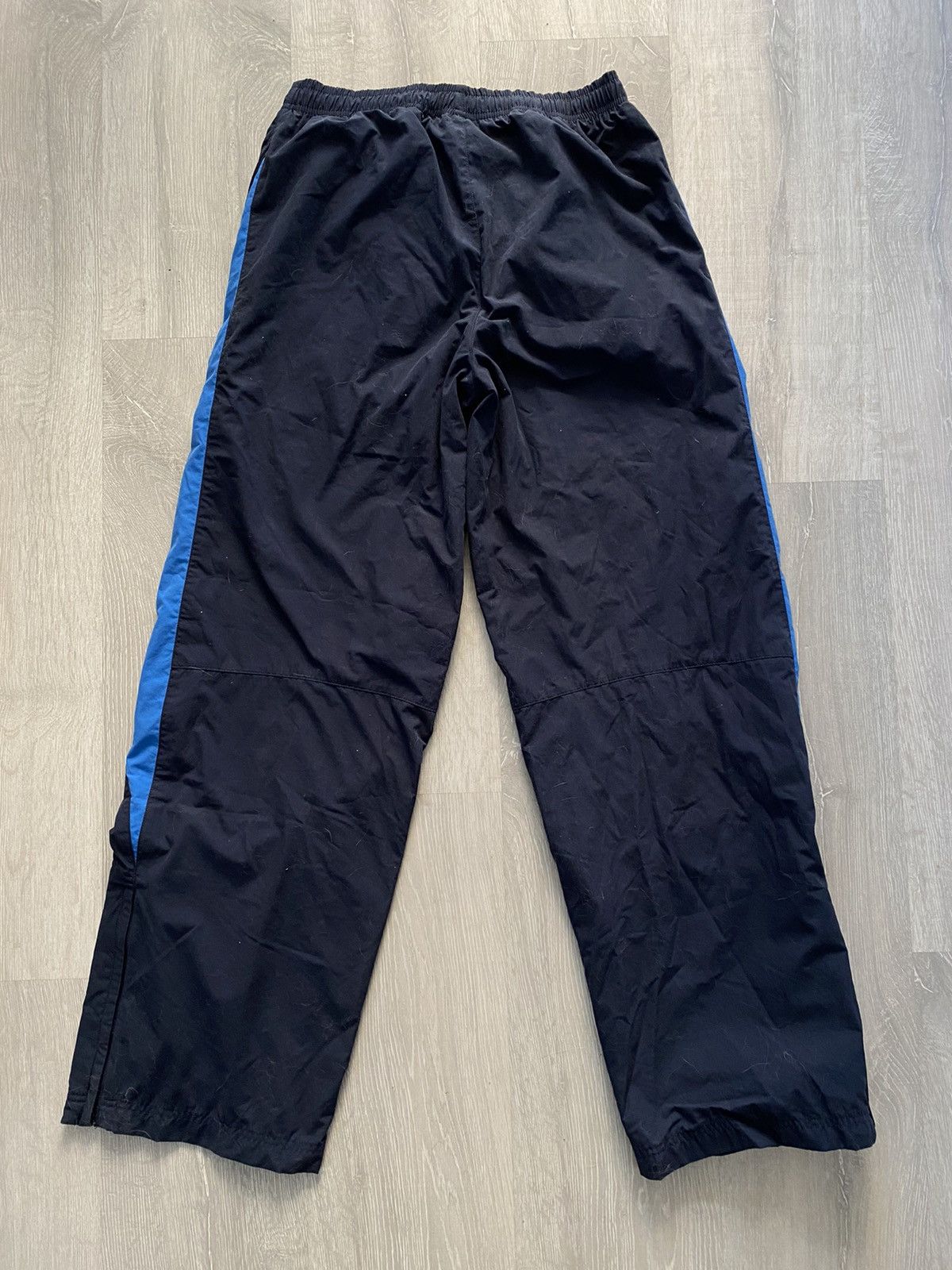 Nike Nike AIR vintage navy track pants small swoosh 2000s Size US 30 / EU 46 - 6 Thumbnail
