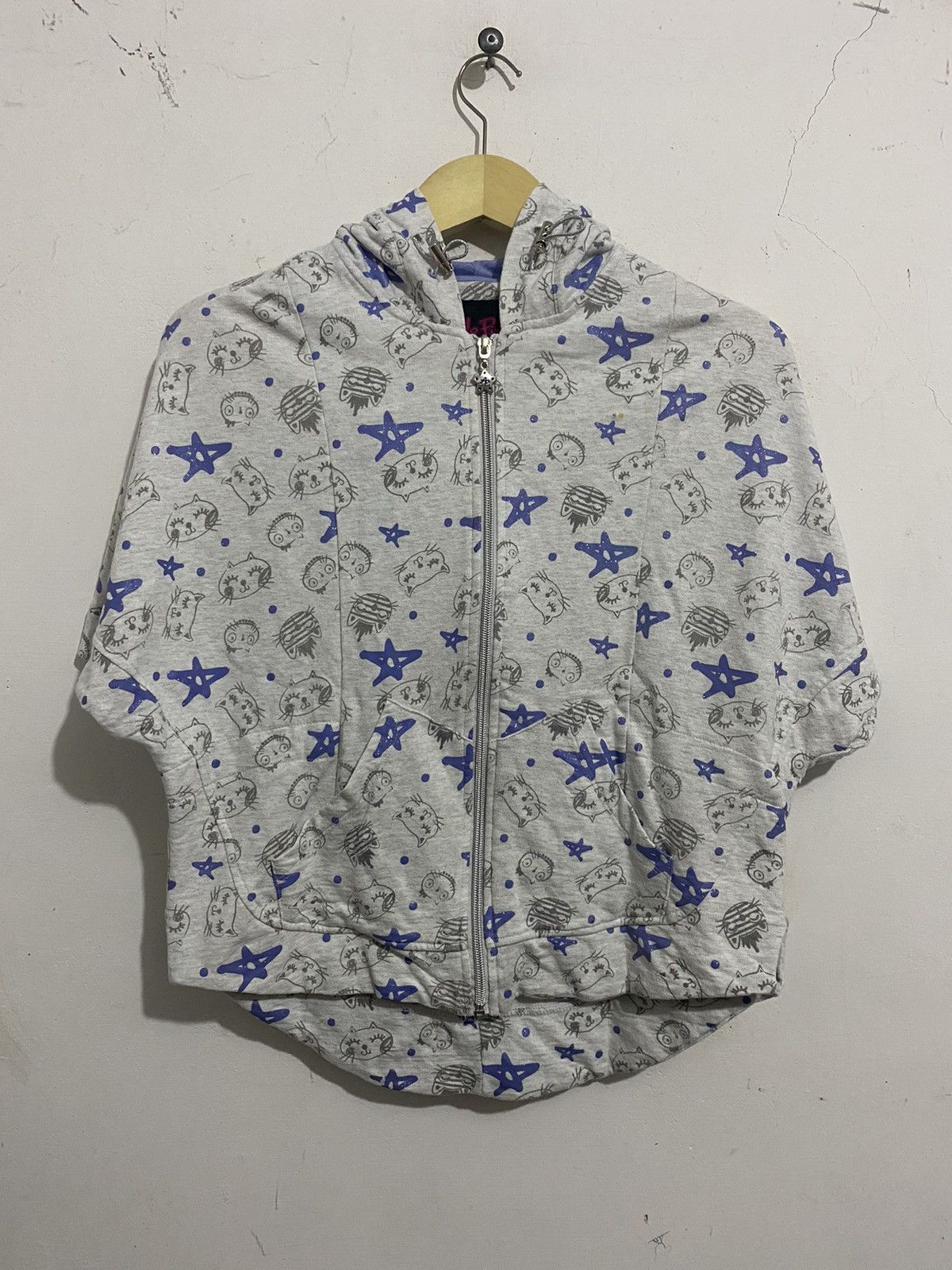 💸BINDINGOFFER💸Apple Pink Cat Hoodie Japanese Brand