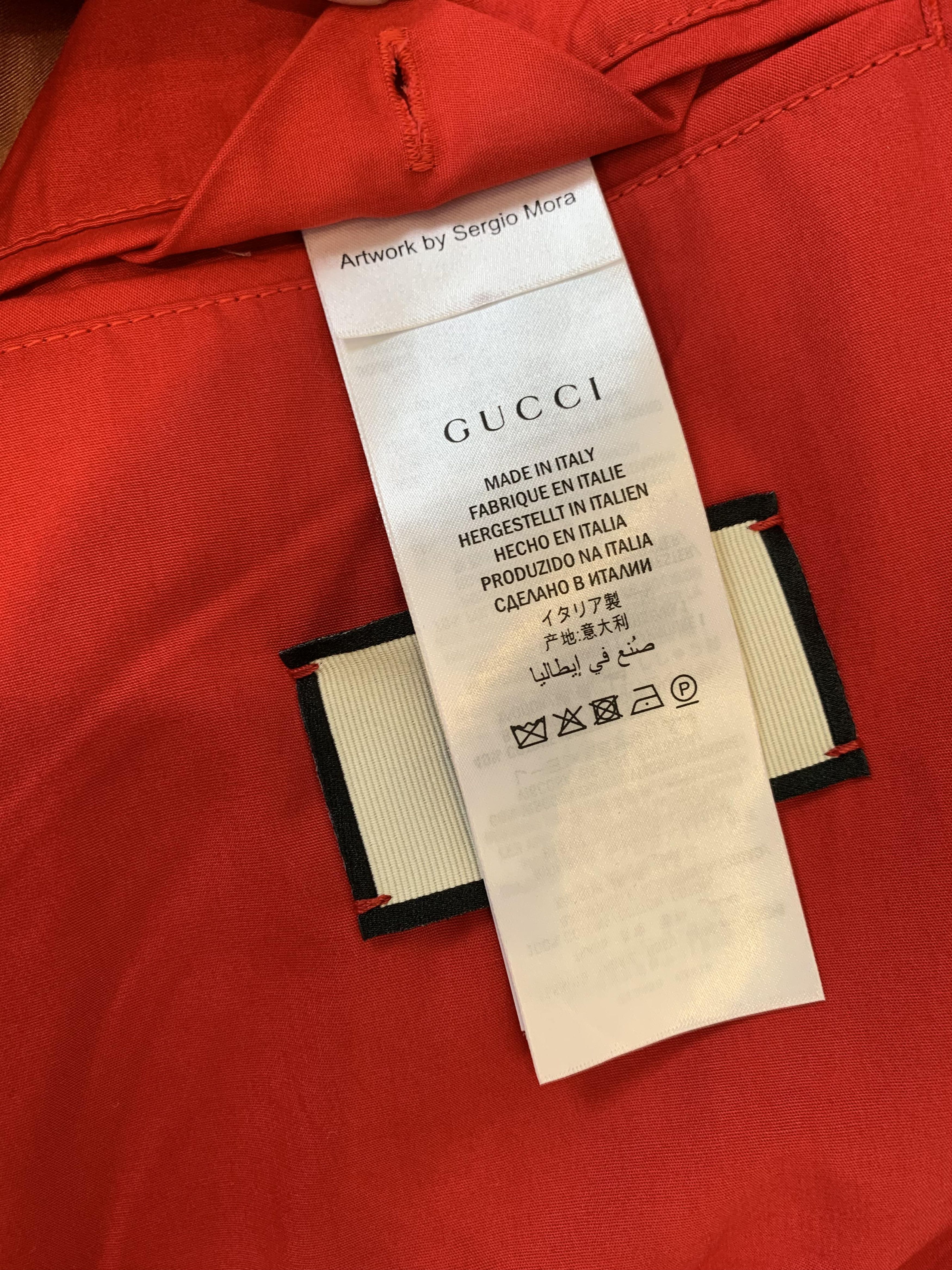 Gucci Gucci Privilegium Perpetuum Chambray Bomber Size US M / EU 48-50 / 2 - 9 Thumbnail