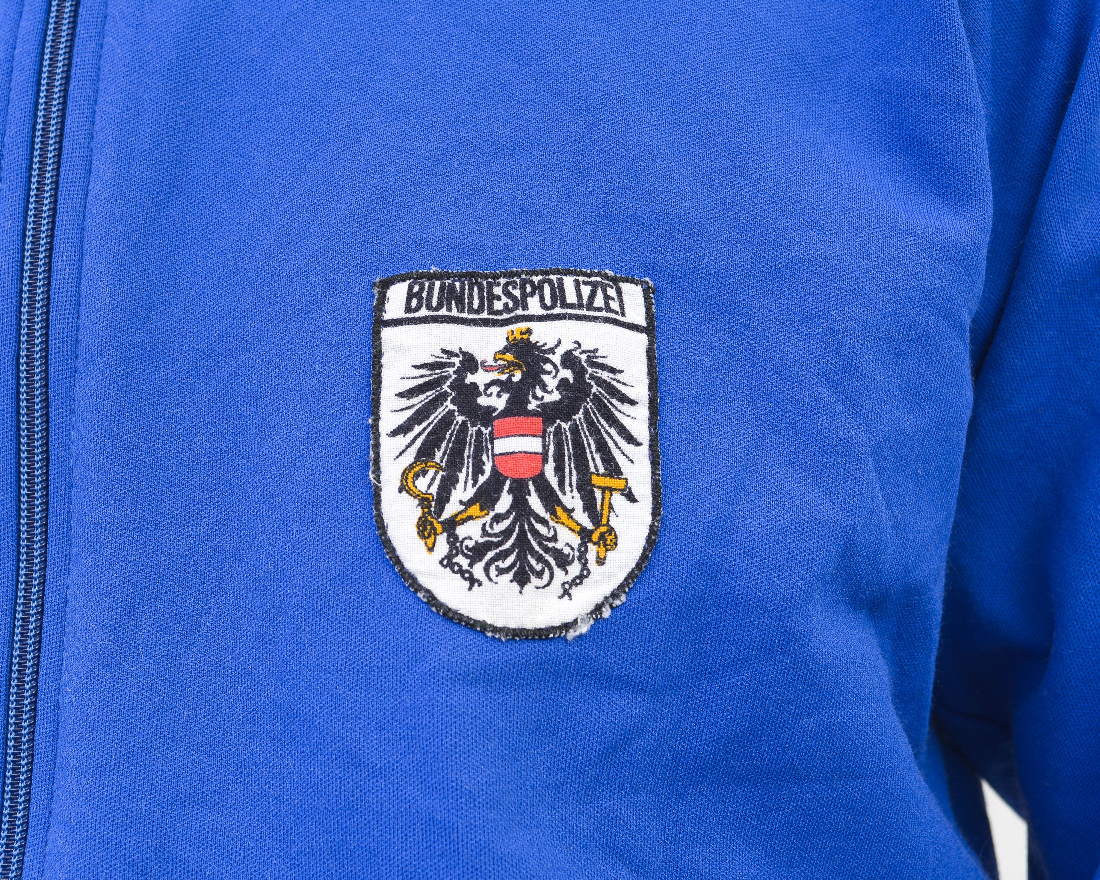 Vintage Austria Police 70's Bundespolizei M Tracksuit Jacket Top Size US M / EU 48-50 / 2 - 4 Thumbnail