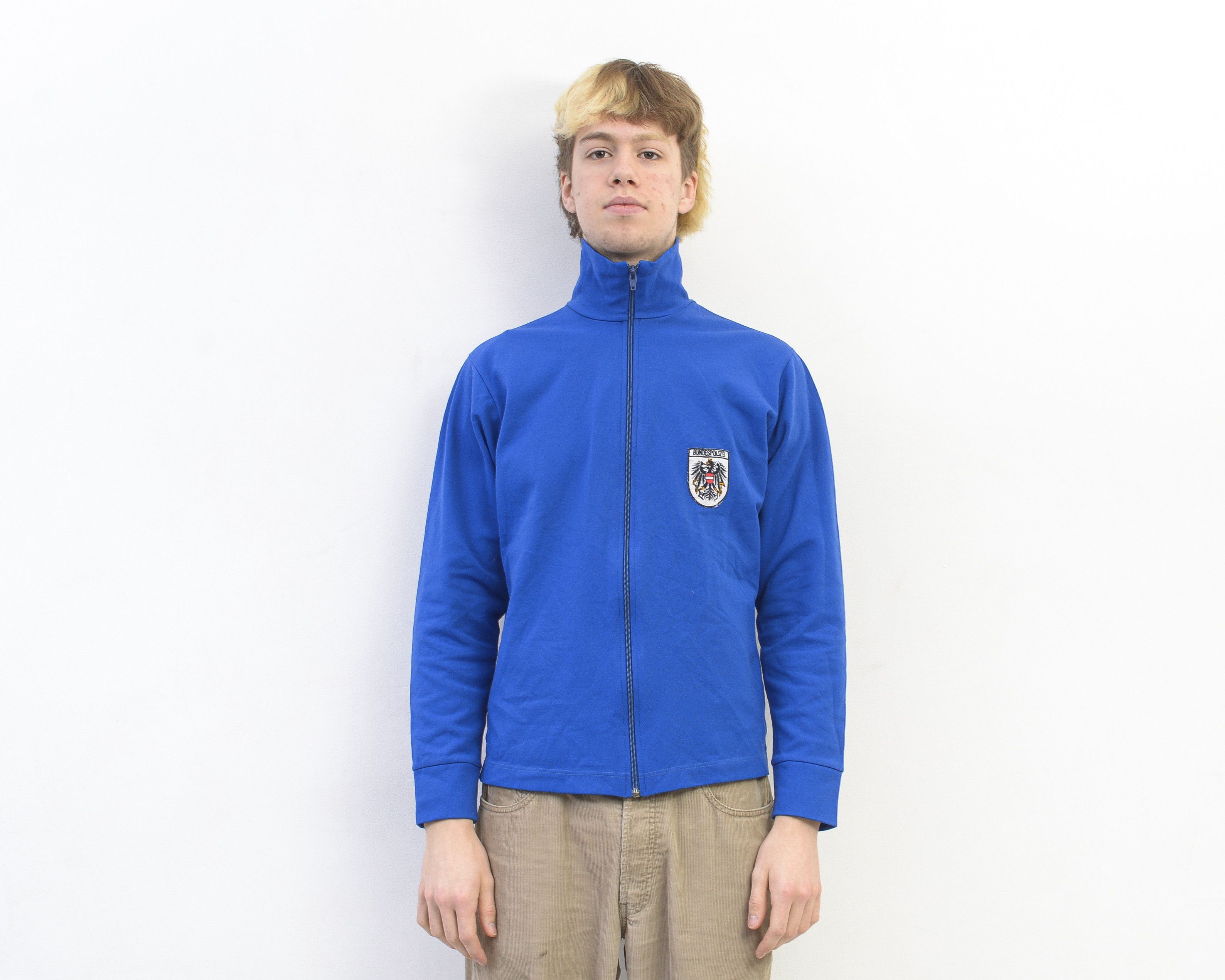 Vintage Austria Police 70's Bundespolizei M Tracksuit Jacket Top Size US M / EU 48-50 / 2 - 1 Thumbnail