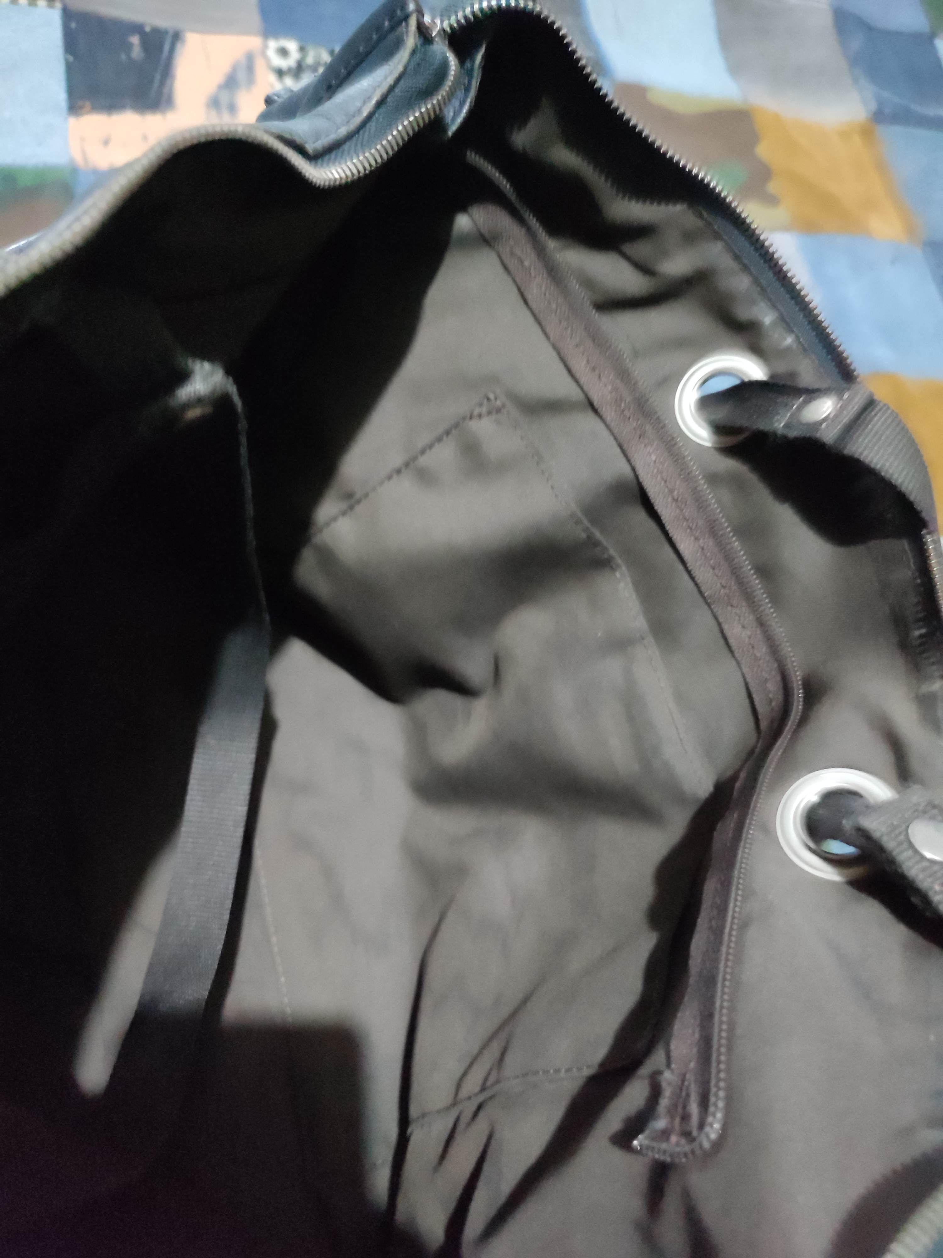 Leather × Mandarina Duck Mandarina Duck navy Leather Bag Size ONE SIZE - 15 Thumbnail