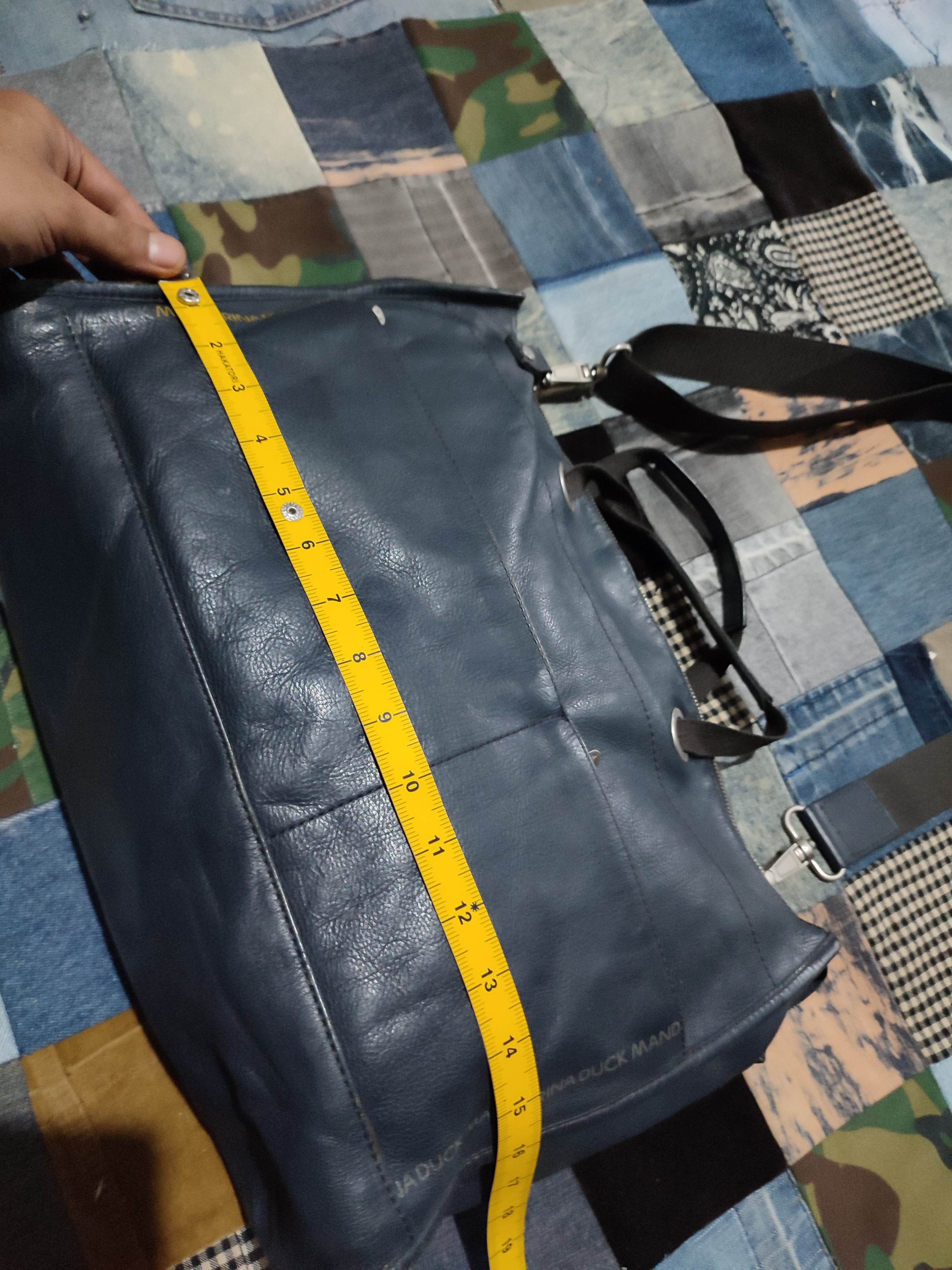 Leather × Mandarina Duck Mandarina Duck navy Leather Bag Size ONE SIZE - 21 Thumbnail