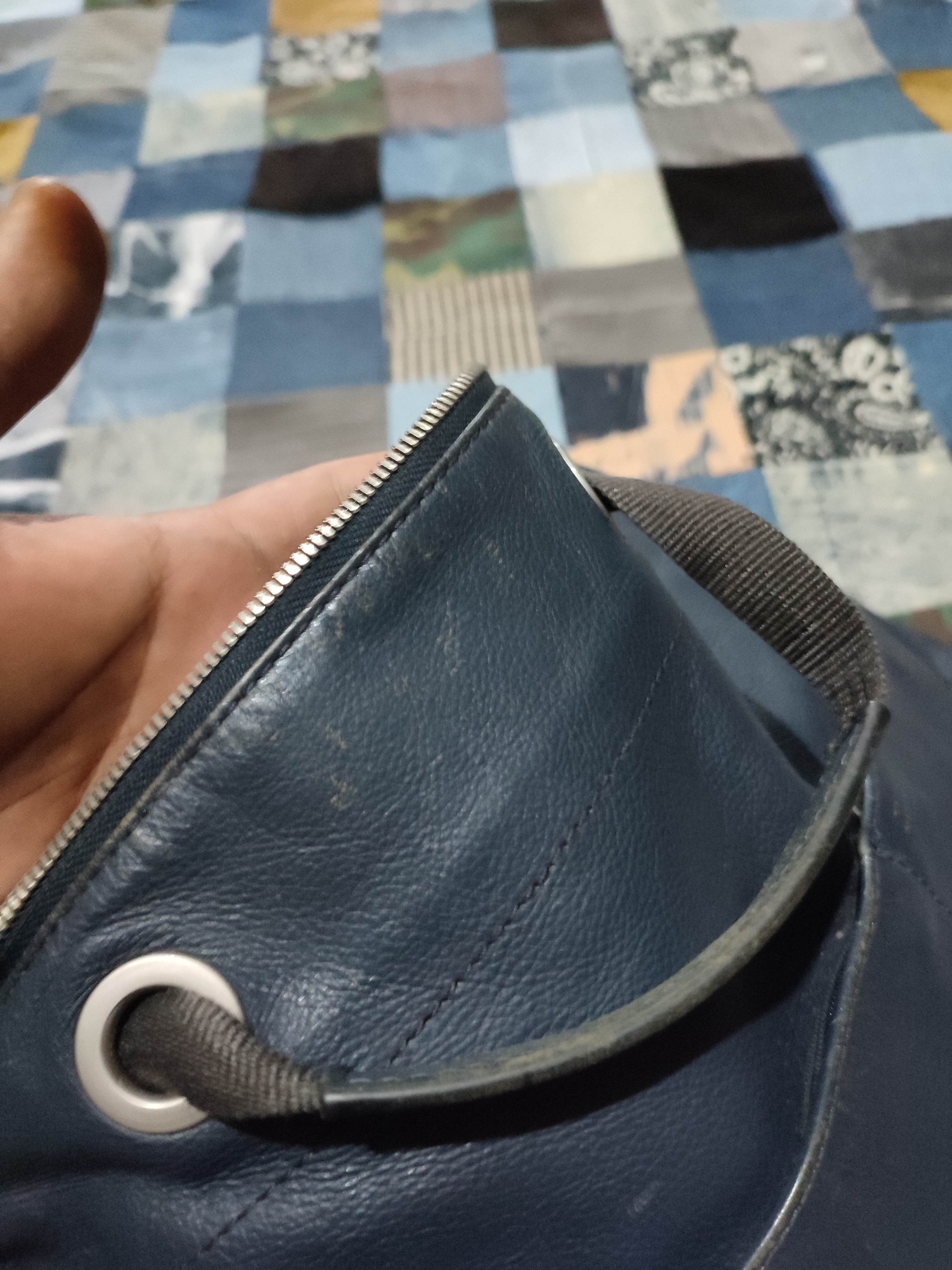 Leather × Mandarina Duck Mandarina Duck navy Leather Bag Size ONE SIZE - 13 Thumbnail