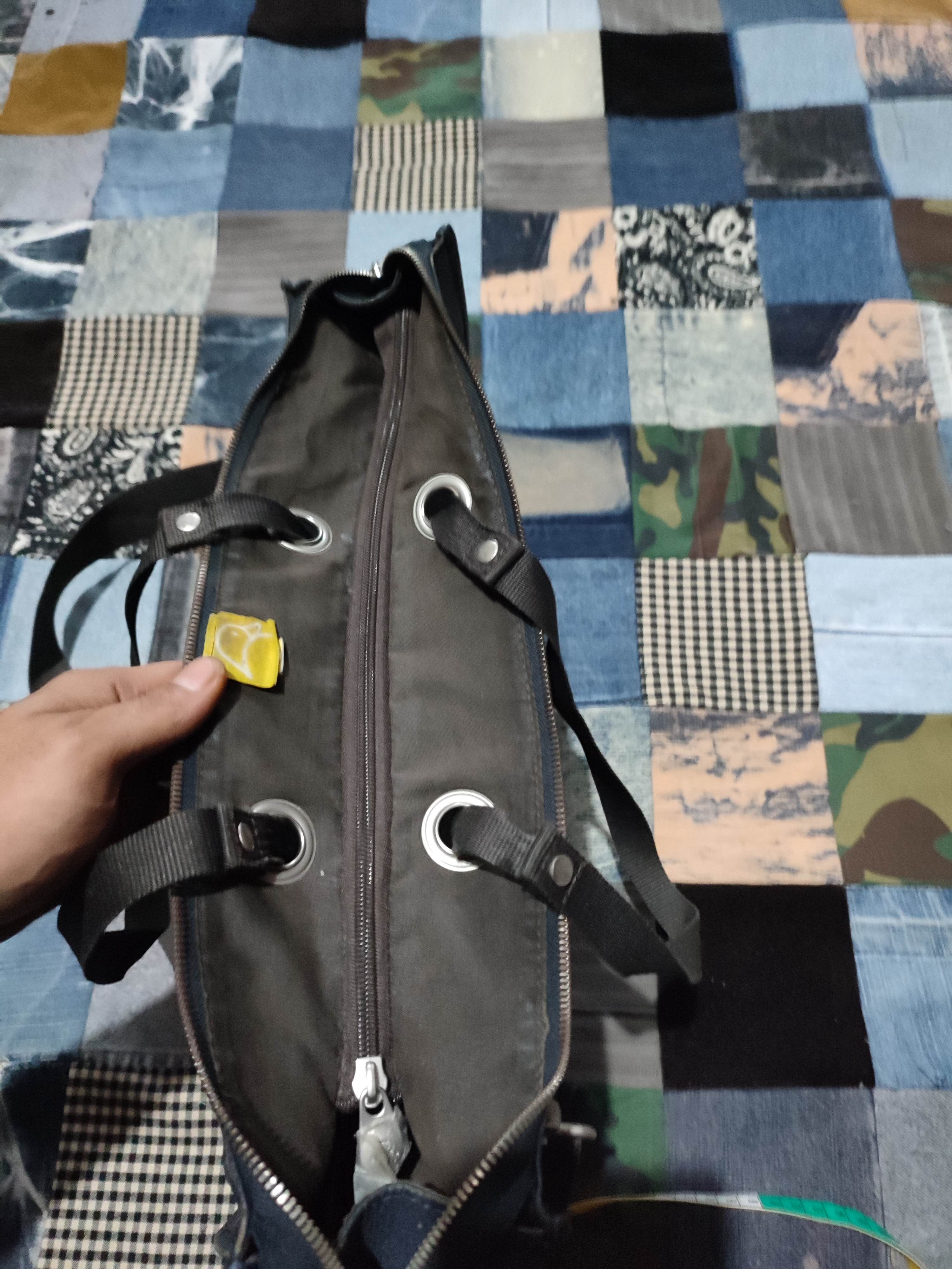 Leather × Mandarina Duck Mandarina Duck navy Leather Bag Size ONE SIZE - 17 Thumbnail