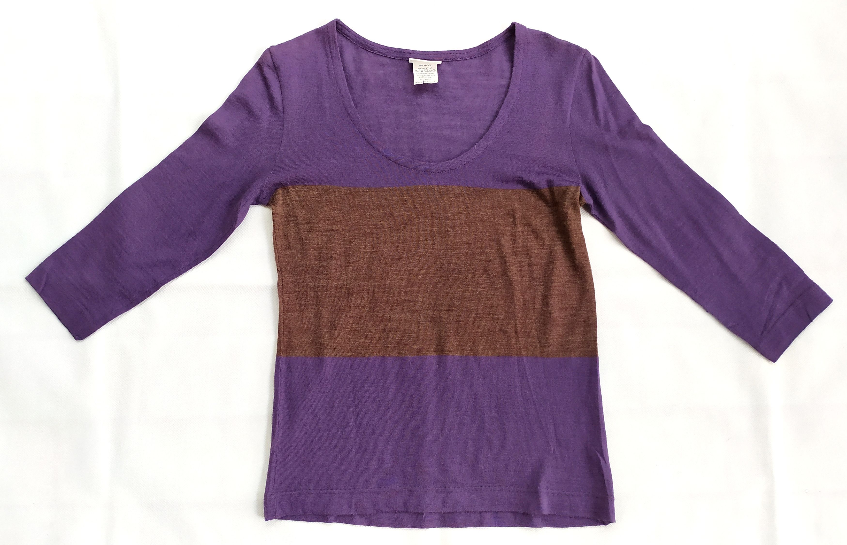 Dries Van Noten Rare 💥 Dries van noten woll arcylic longsleeve t shirt S Size S / US 4 / IT 40 - 3 Thumbnail