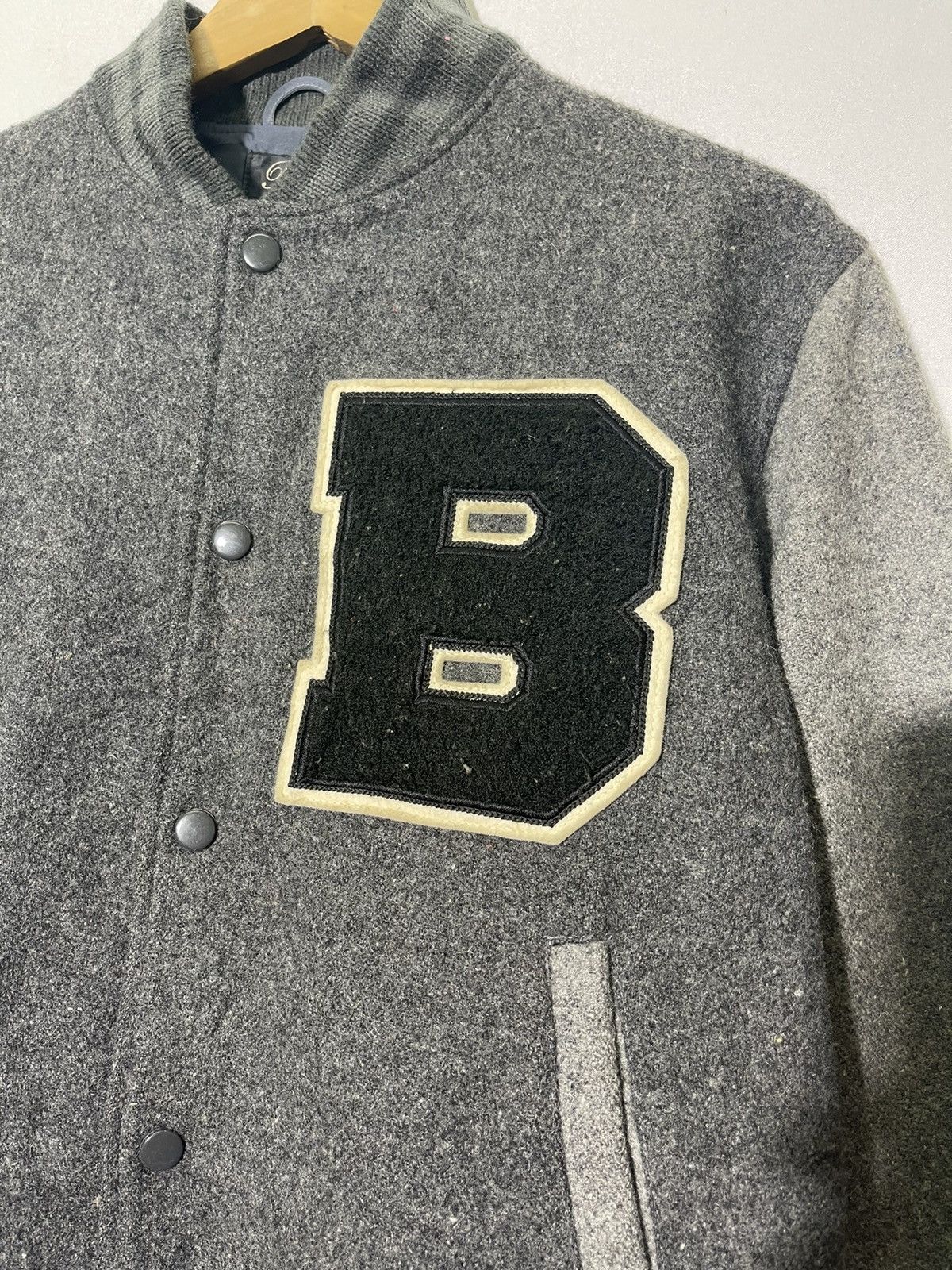 Japanese Brand × Vintage VINTAGE PALCAS SPIRIT OF MEN VARSITY JACKET Size US M / EU 48-50 / 2 - 4 Thumbnail
