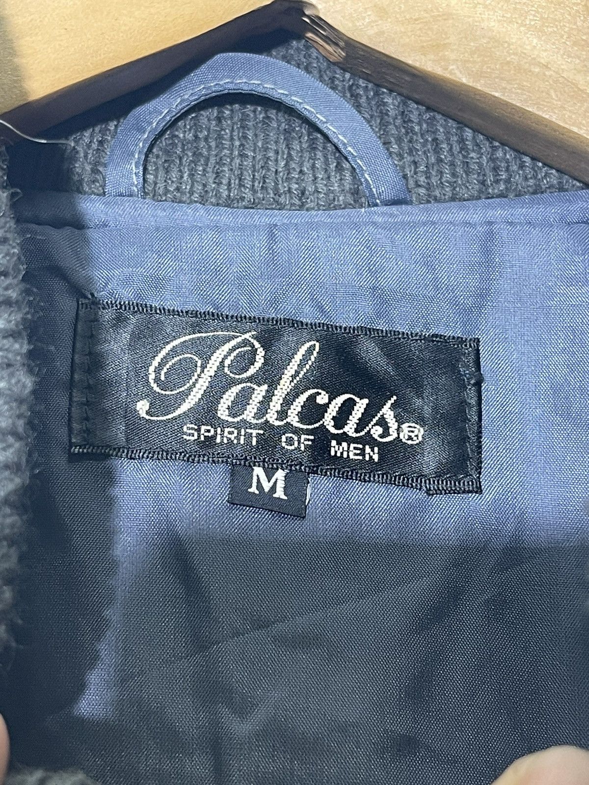 Japanese Brand × Vintage VINTAGE PALCAS SPIRIT OF MEN VARSITY JACKET Size US M / EU 48-50 / 2 - 7 Thumbnail