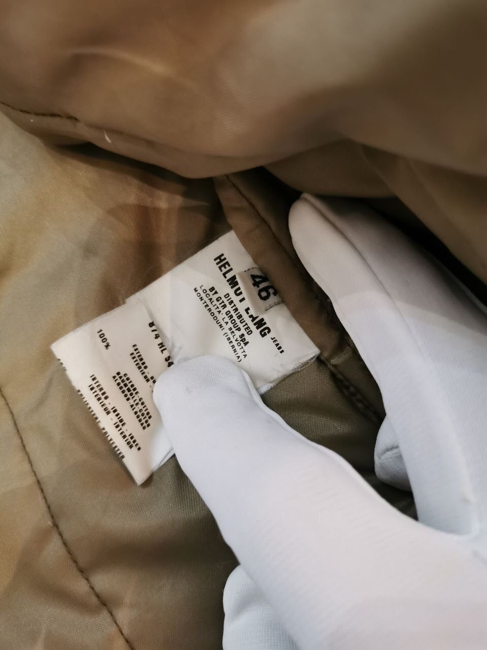 Helmut Lang Helmut Lang AW99 Moleskin Astro Biker Jacket Size US M / EU 48-50 / 2 - 18 Thumbnail