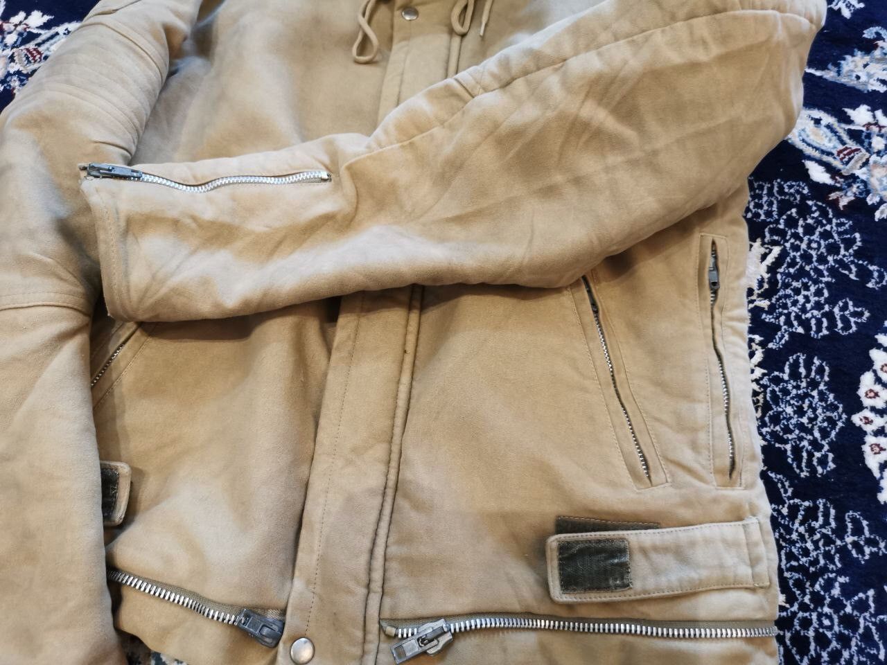 Helmut Lang Helmut Lang AW99 Moleskin Astro Biker Jacket Size US M / EU 48-50 / 2 - 5 Thumbnail
