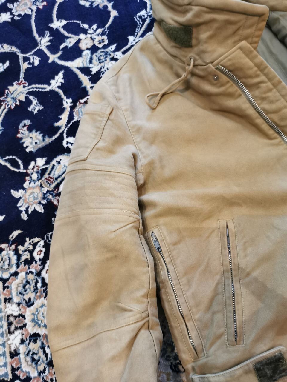 Helmut Lang Helmut Lang AW99 Moleskin Astro Biker Jacket Size US M / EU 48-50 / 2 - 10 Thumbnail