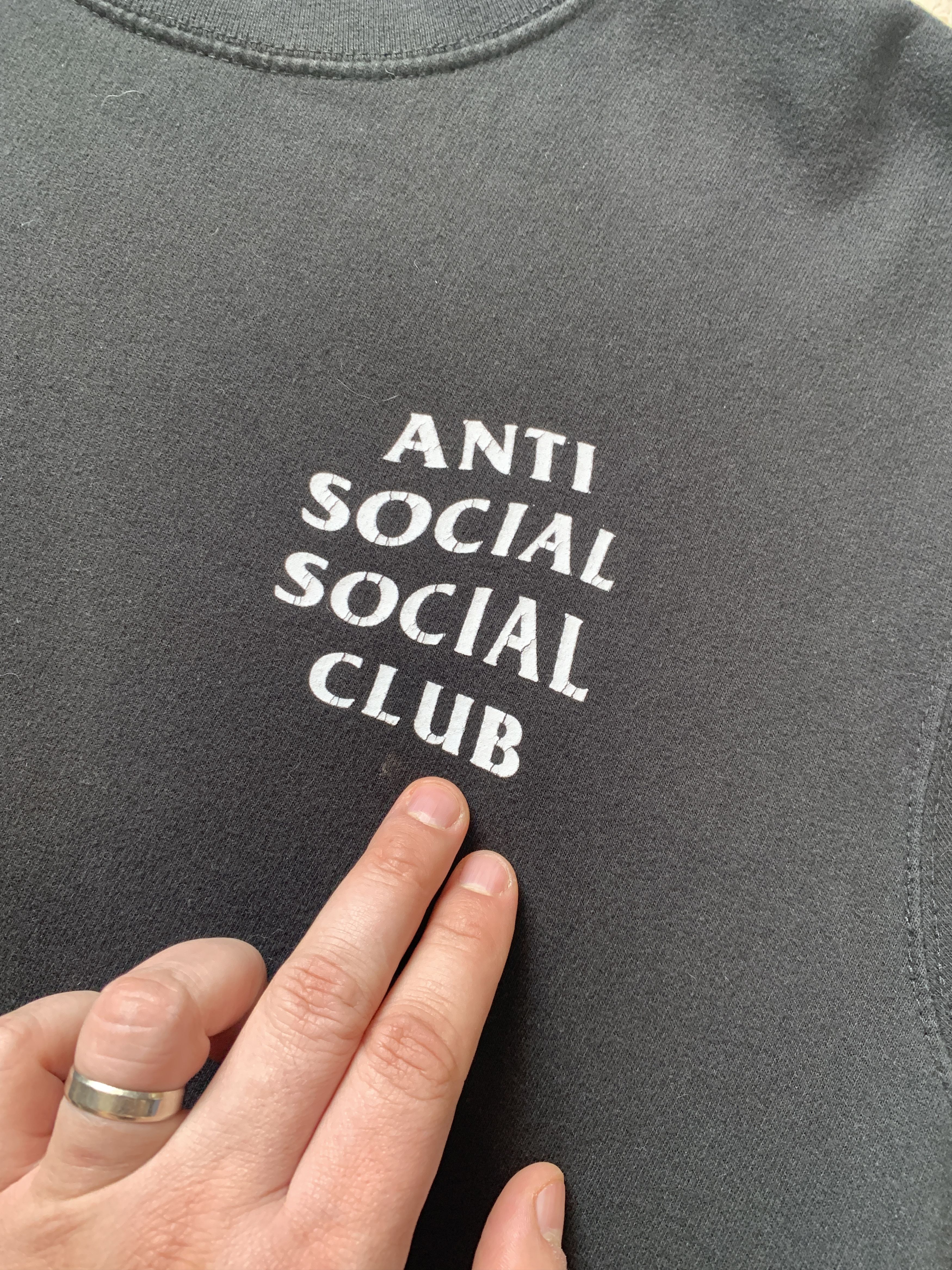 Anti Social Social Club Anti Social Social Club Sweatshirt Made In USA Size US S / EU 44-46 / 1 - 4 Thumbnail