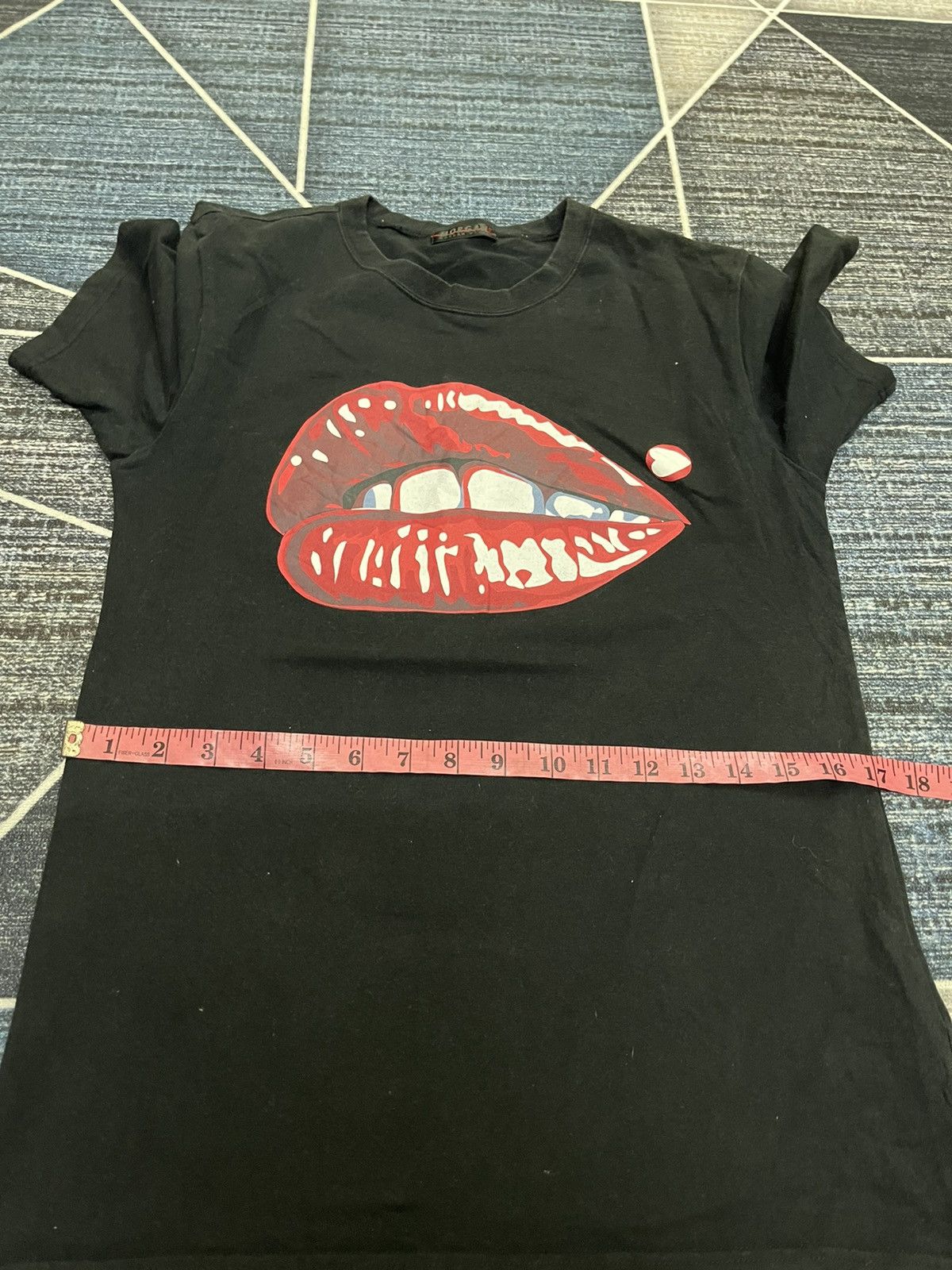 Japanese Brand × Morgan Homme MORGAN HOMME LIPS PRINT T-SHIRT Size US S / EU 44-46 / 1 - 8 Thumbnail
