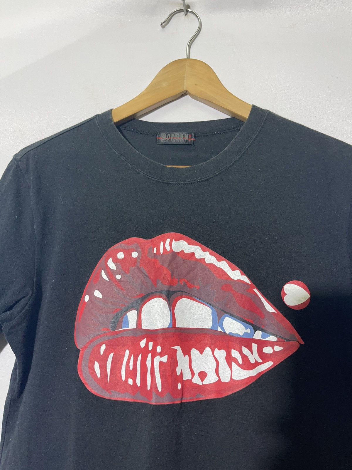 Japanese Brand × Morgan Homme MORGAN HOMME LIPS PRINT T-SHIRT Size US S / EU 44-46 / 1 - 3 Thumbnail