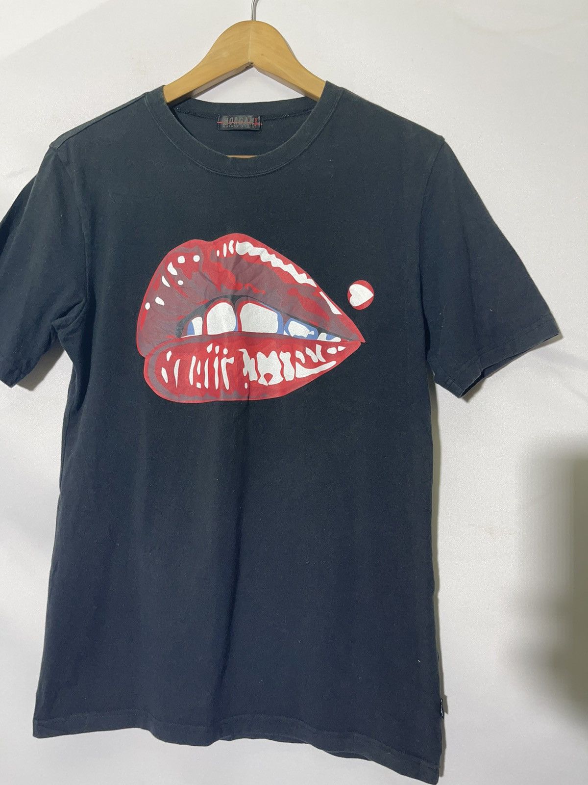 Japanese Brand × Morgan Homme MORGAN HOMME LIPS PRINT T-SHIRT Size US S / EU 44-46 / 1 - 2 Thumbnail