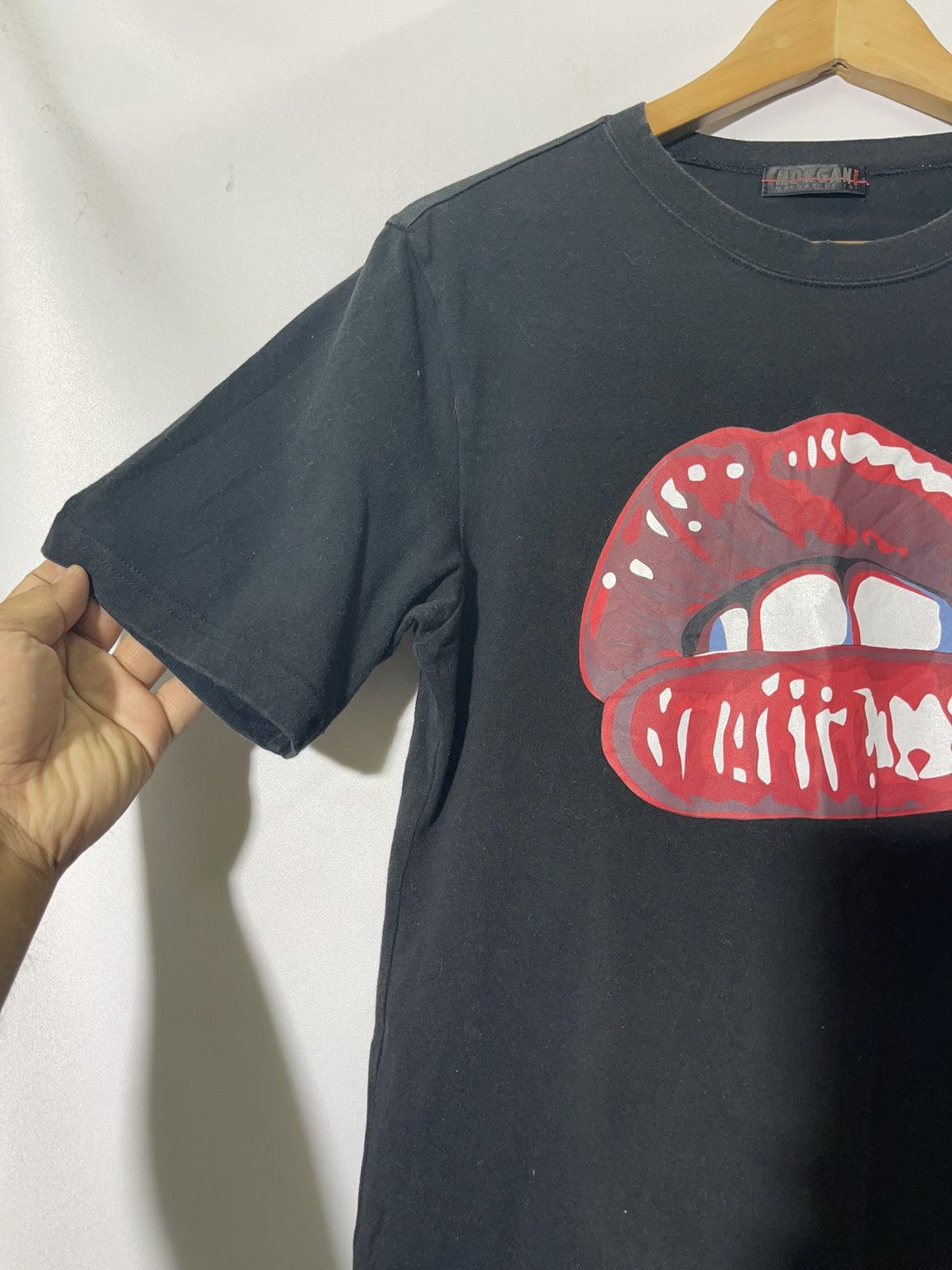Japanese Brand × Morgan Homme MORGAN HOMME LIPS PRINT T-SHIRT Size US S / EU 44-46 / 1 - 4 Thumbnail