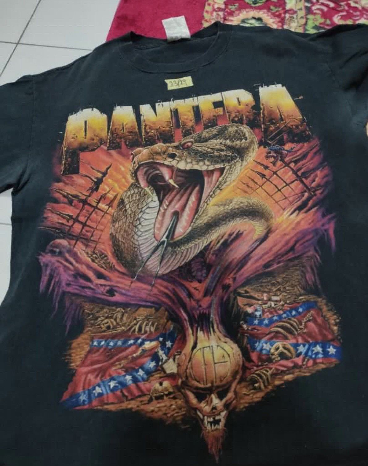 grail 🔥 VINTAGE 90s PANTERA DOMINATION TOUR travis scott