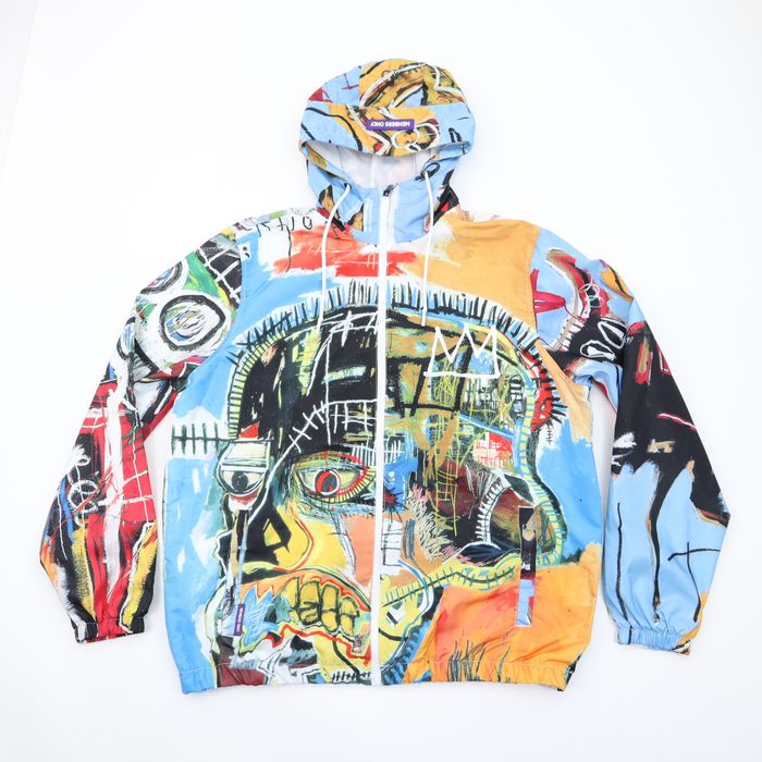 Members Only Jean-Michel Basquiat x Members Only AOP Windbreaker Jacket ...