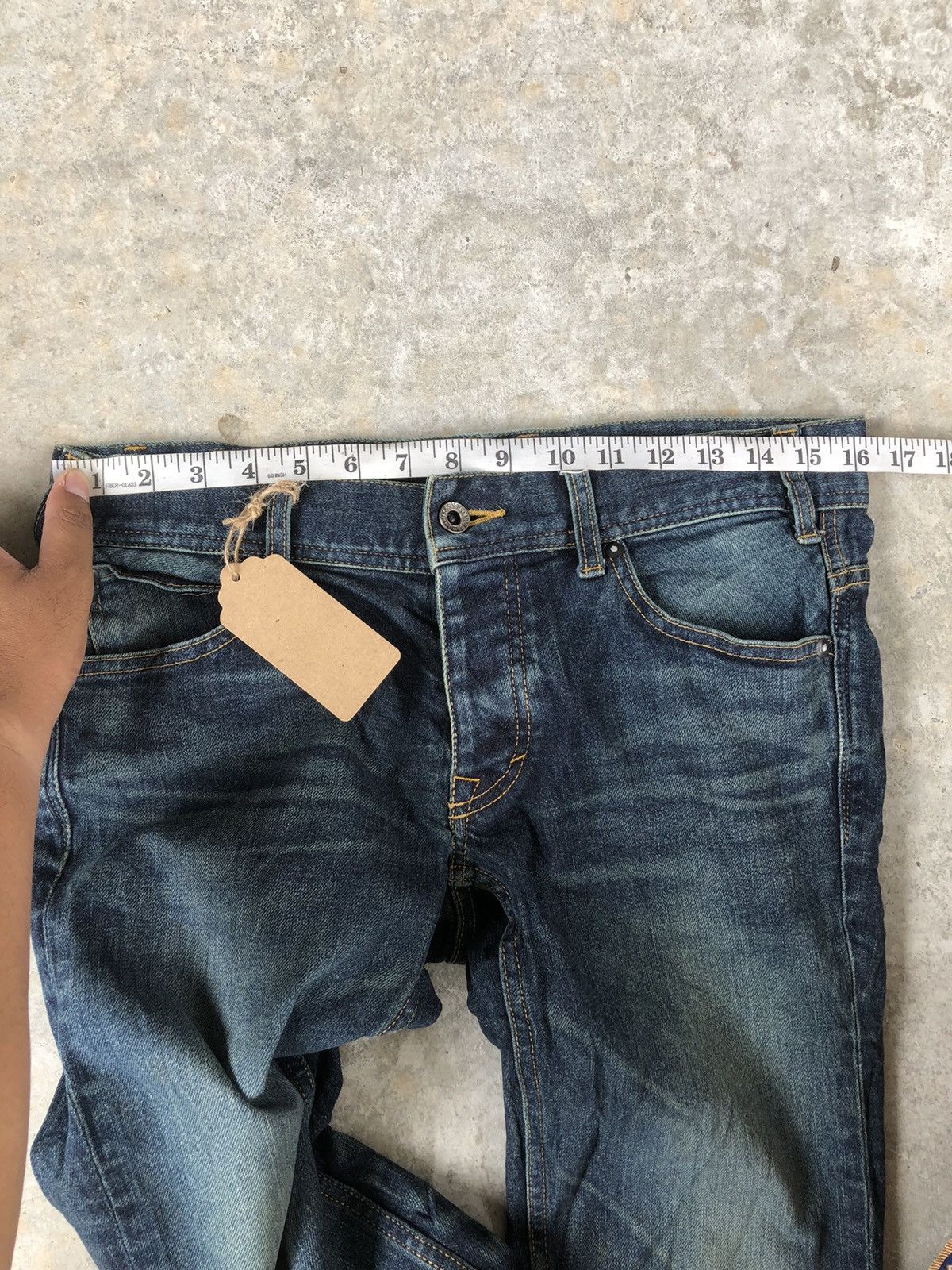 5351 POUR LES HOMMES 5351 Pour Les Hommes Distressed Jeans Size US 32 / EU 48 - 17 Thumbnail